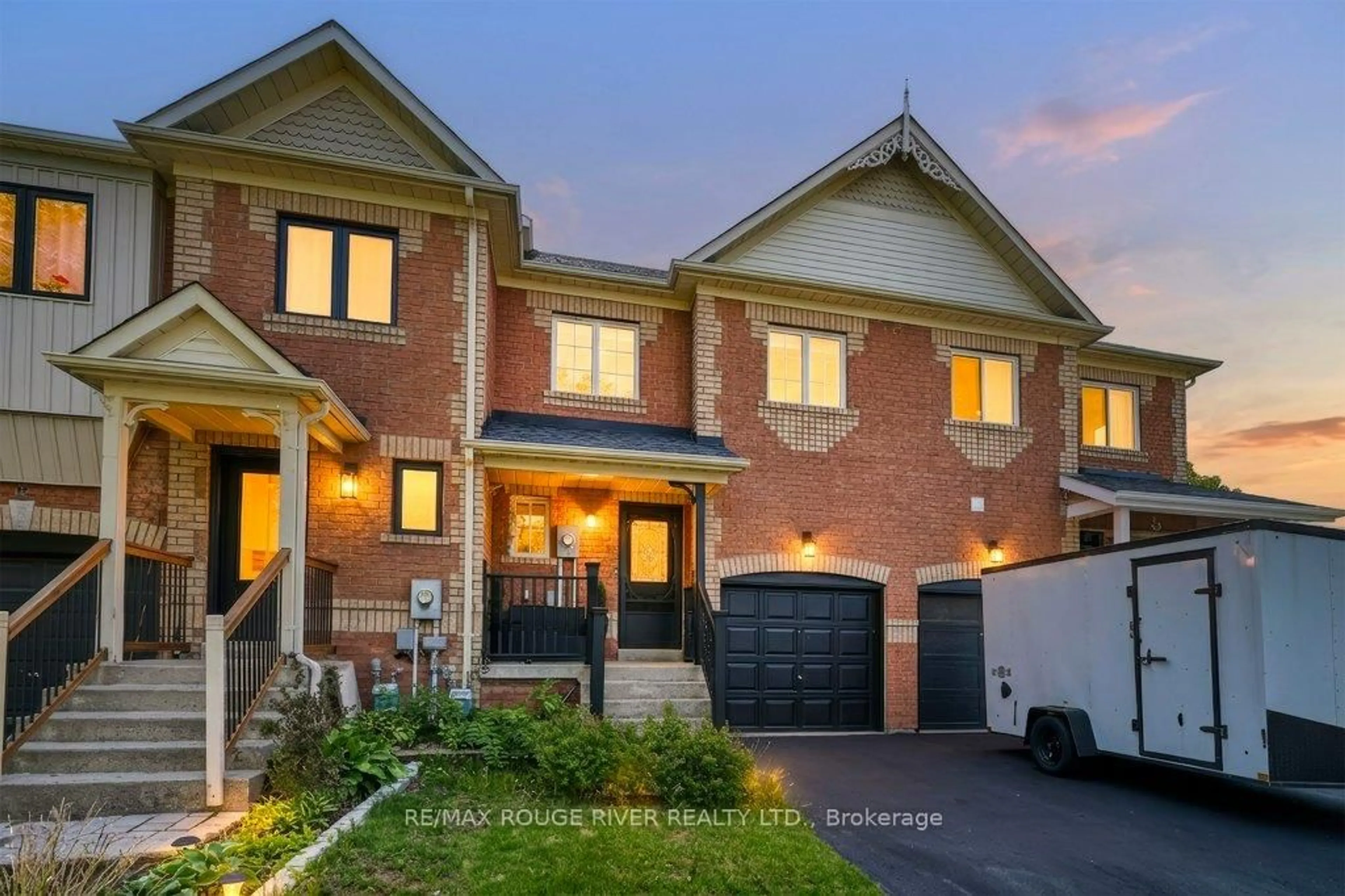 Home with brick exterior material, street for 106 Tremount St, Whitby Ontario L1M 1G2