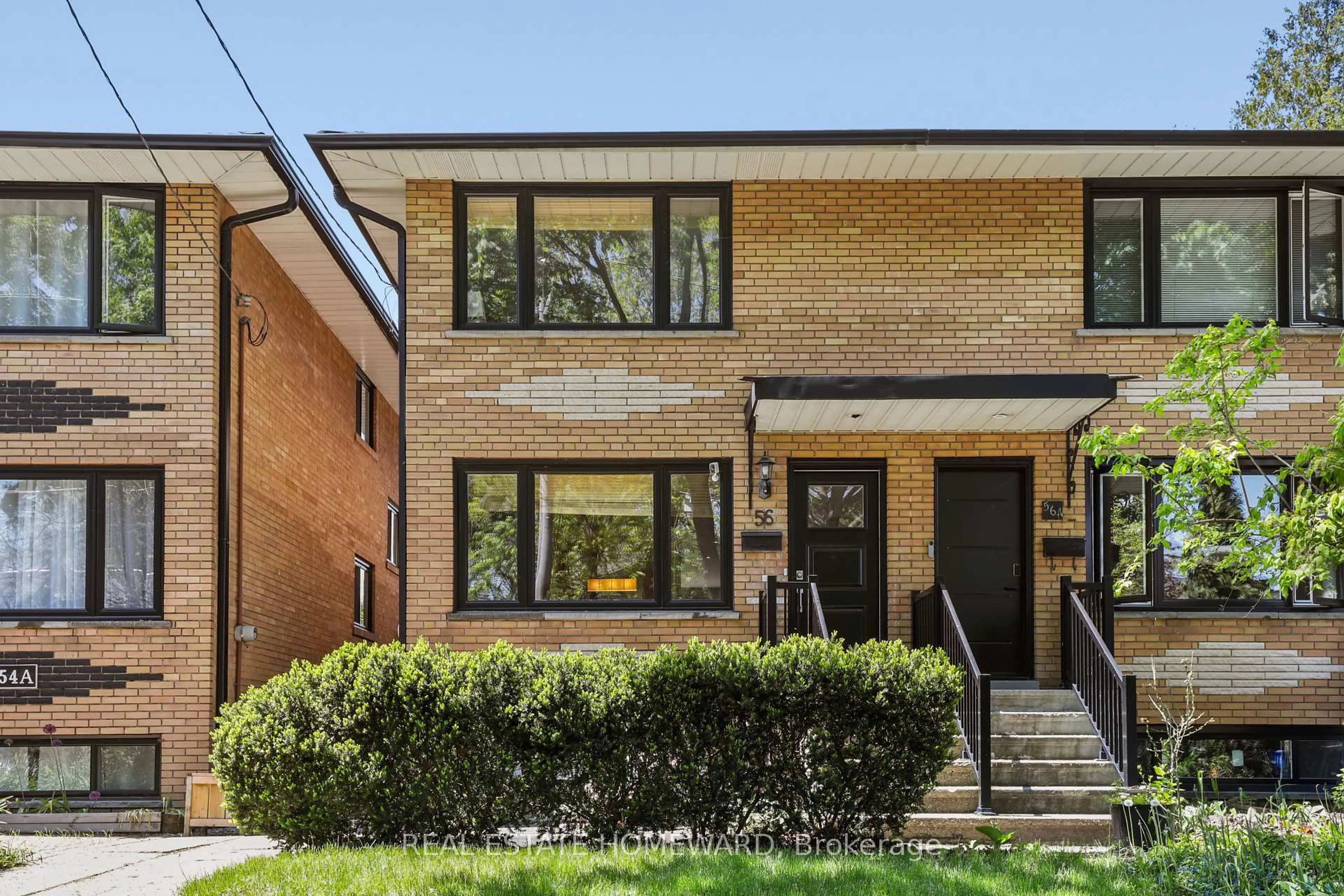 Home with brick exterior material, street for 56 Osborne Ave, Toronto Ontario M4E 3B2