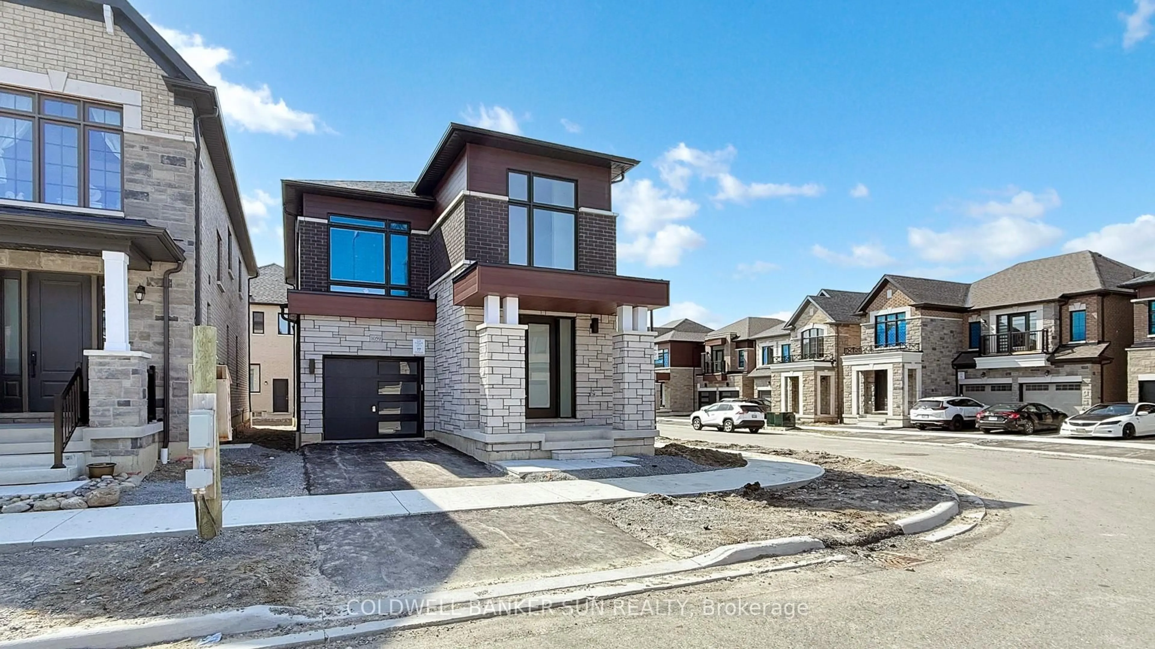 Home with brick exterior material, street for 1059 Pisces Tr, Pickering Ontario L1X 0P8