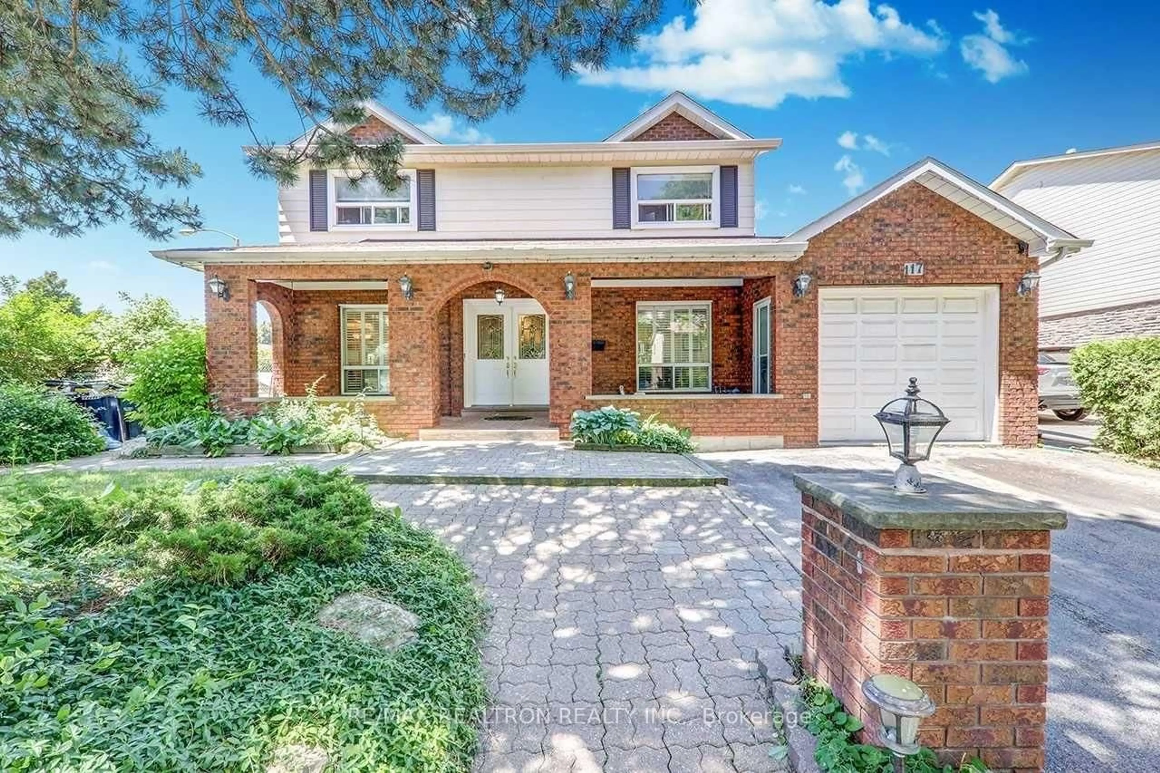 Home with brick exterior material, street for 117 Dunsfold Dr, Toronto Ontario M1B 1T5