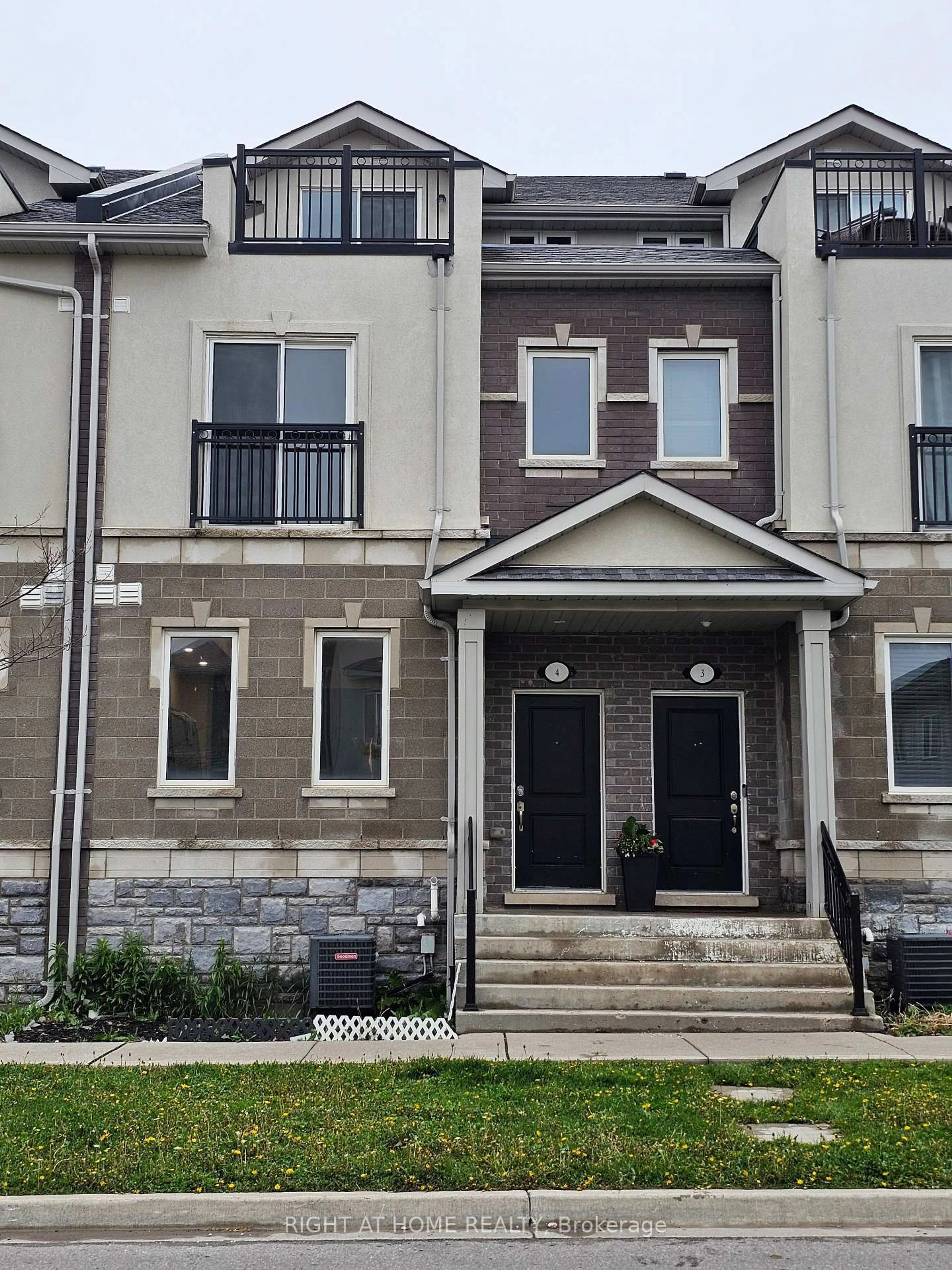 Home with brick exterior material, street for 1040 Elton Way #4, Whitby Ontario L1K 0W7