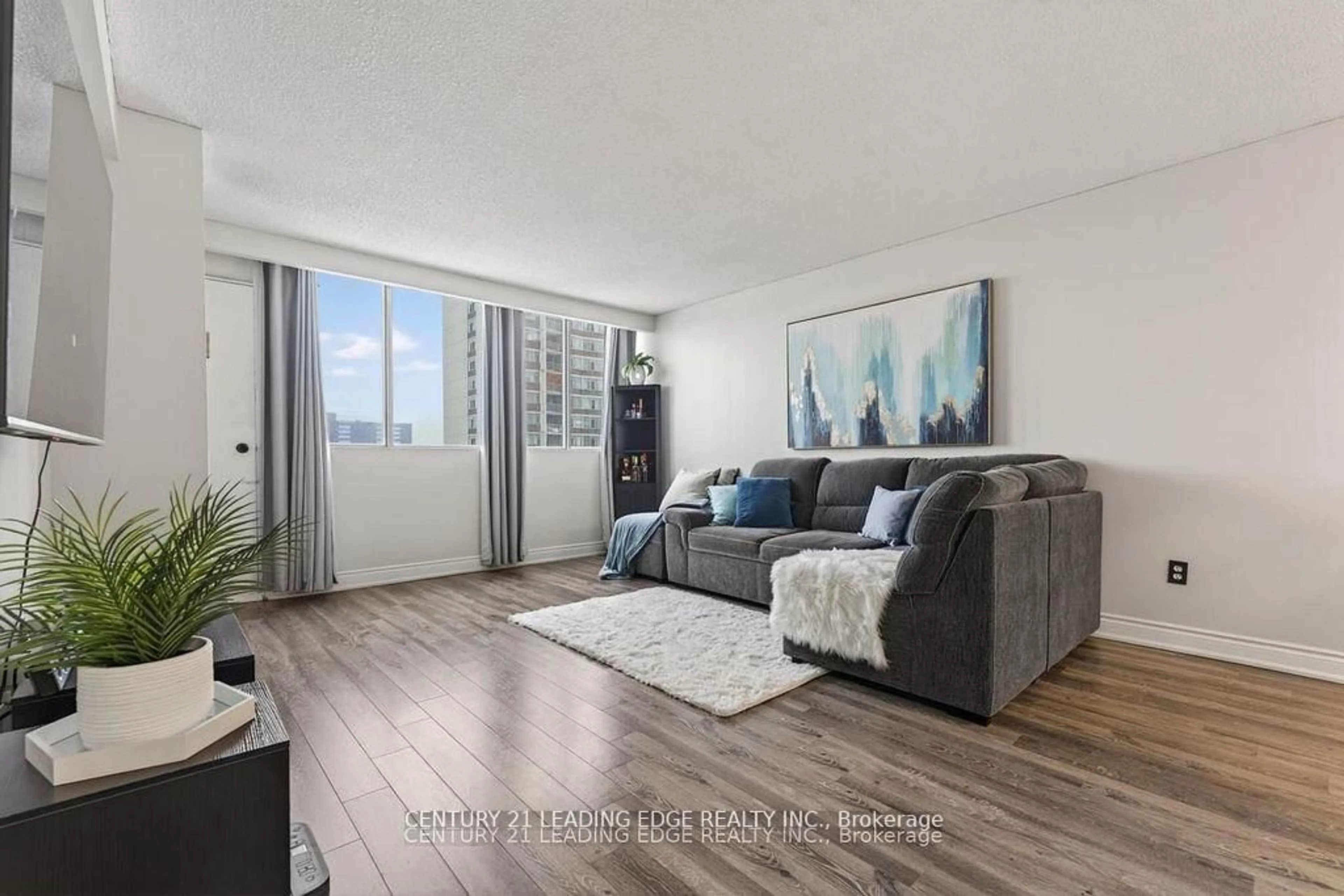 Living room with furniture, unknown for 40 Bay Mills Blvd #707, Toronto Ontario M1T 3P5