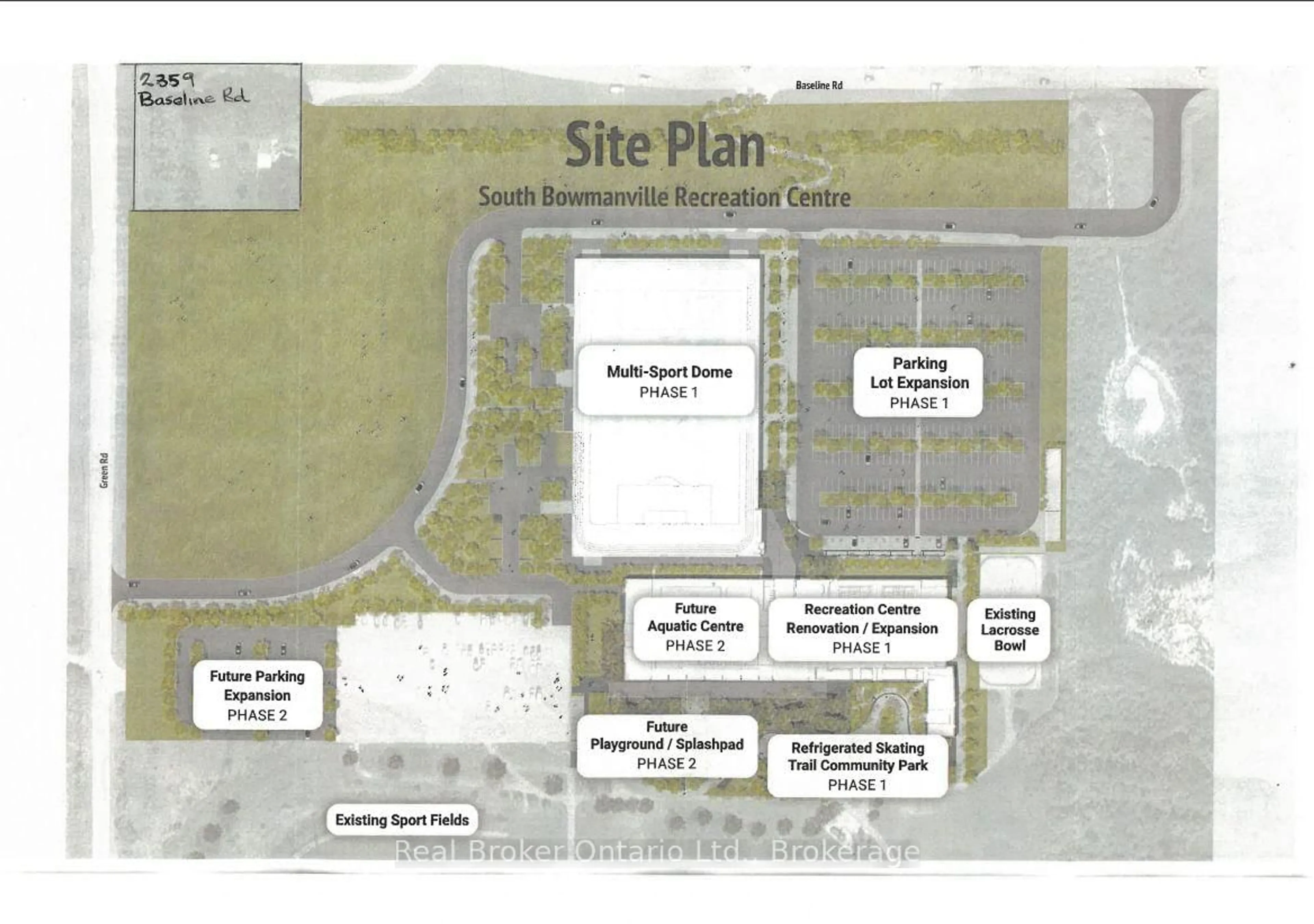 Floor plan for 2359 Baseline Rd, Clarington Ontario L1C 5M2