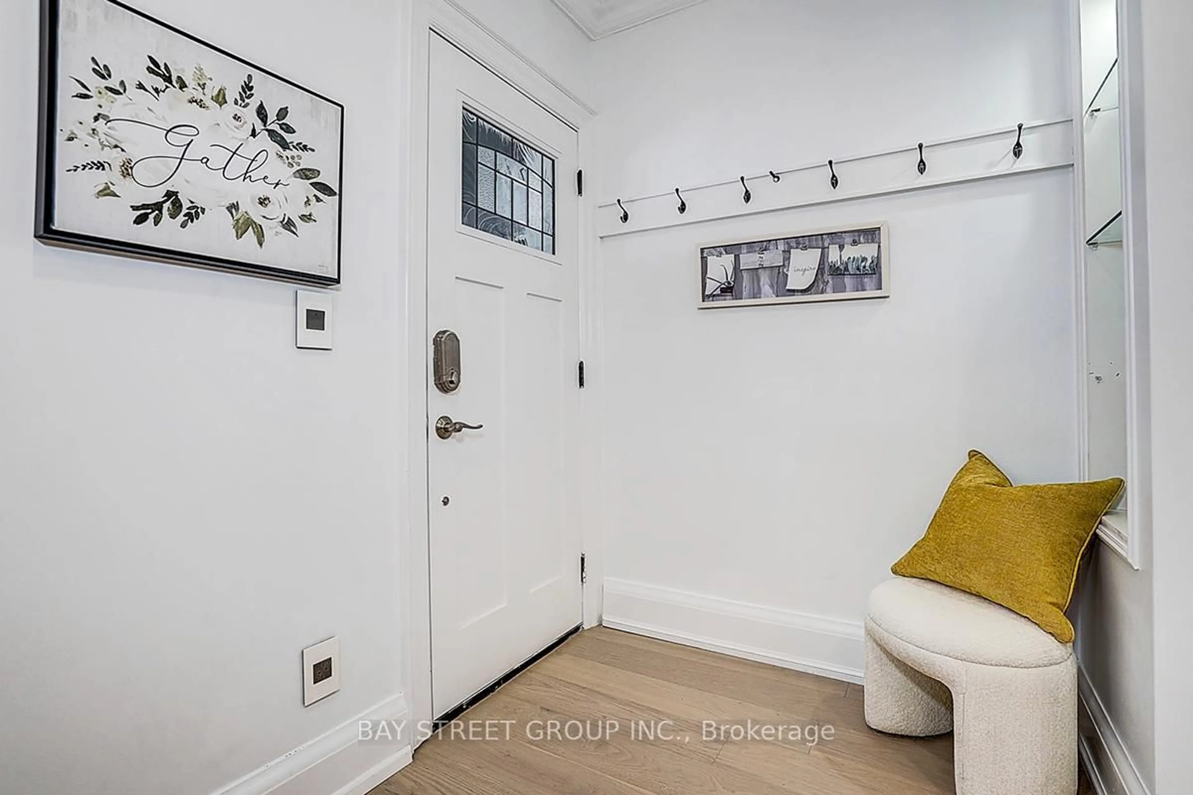 Indoor entryway for 85 Donlands Ave, Toronto Ontario M4J 3N9