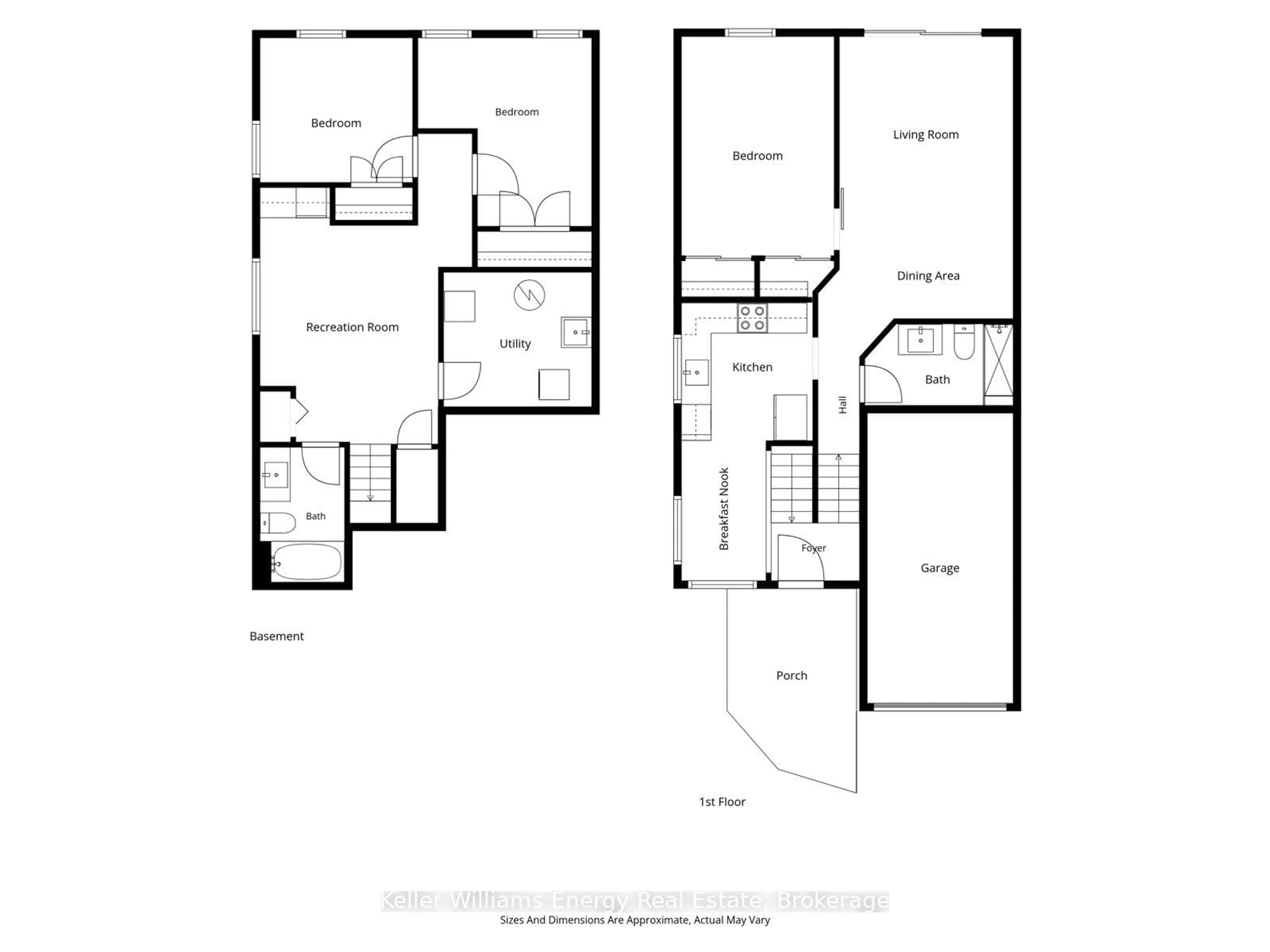 Floor plan for 6 Herriman St, Clarington Ontario L1C 4L6
