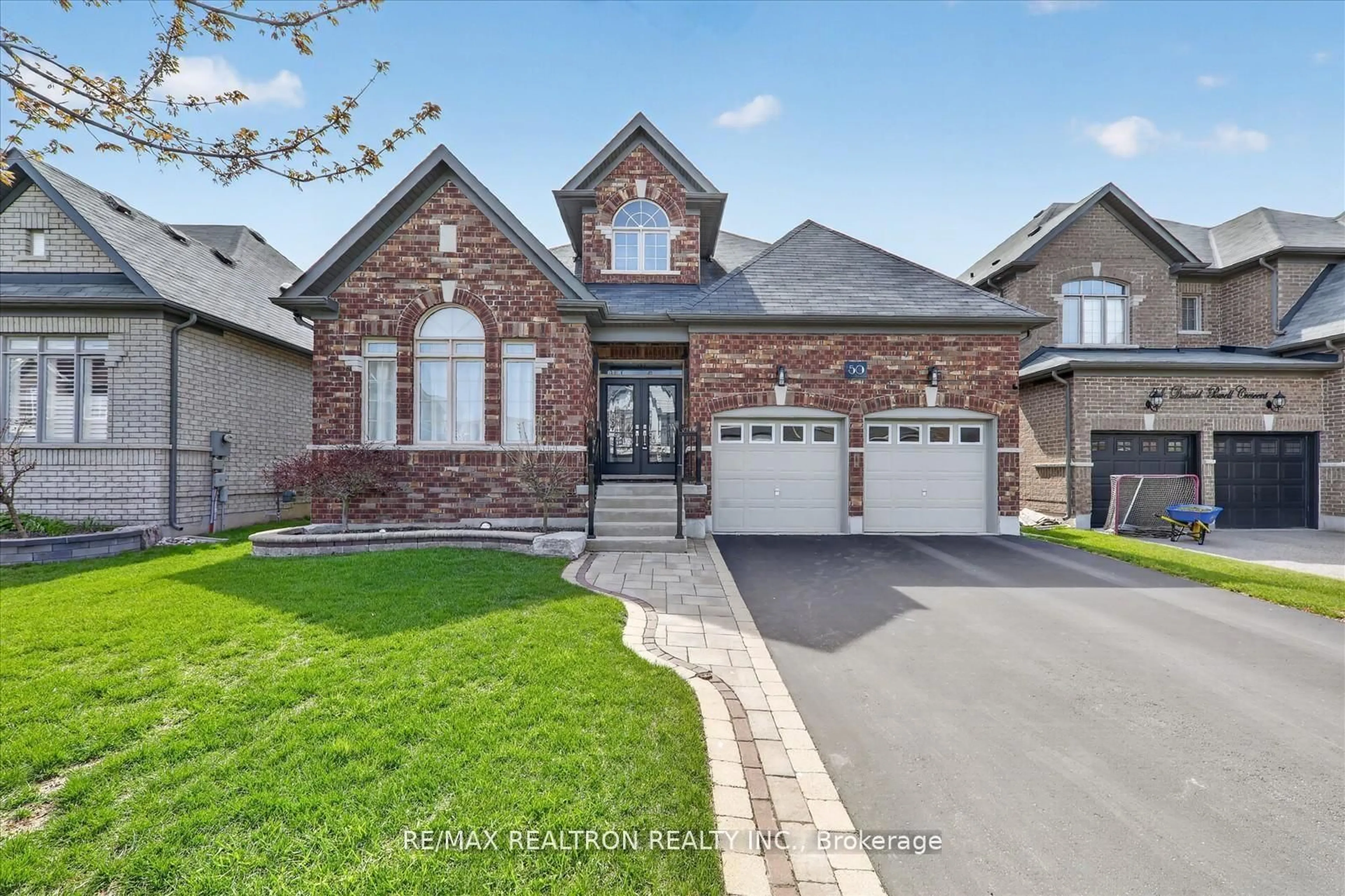 Home with brick exterior material, street for 50 Donald Powell Cres, Clarington Ontario L1B 0K8