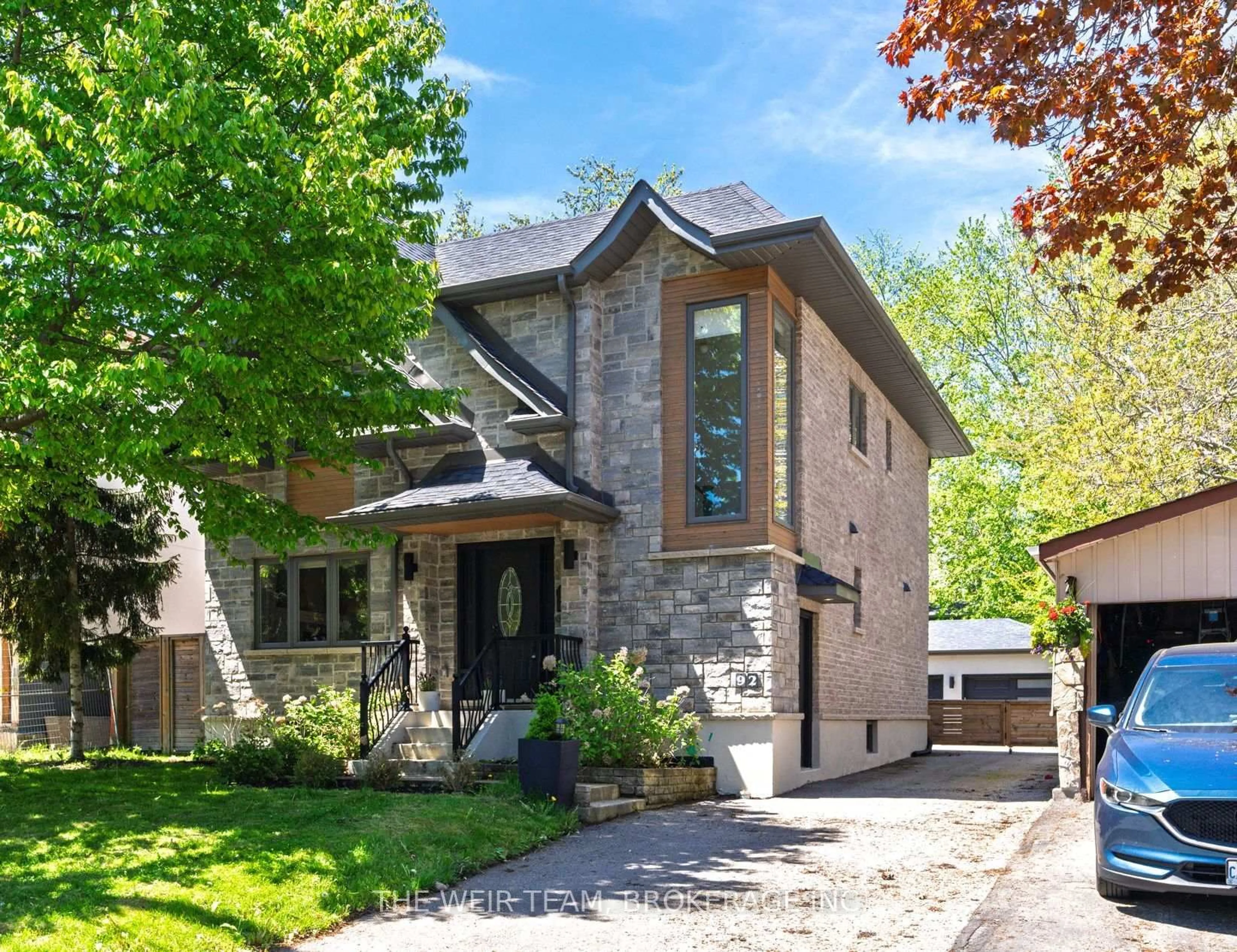 Home with brick exterior material, street for 92 Gradwell Dr, Toronto Ontario M1M 2N2