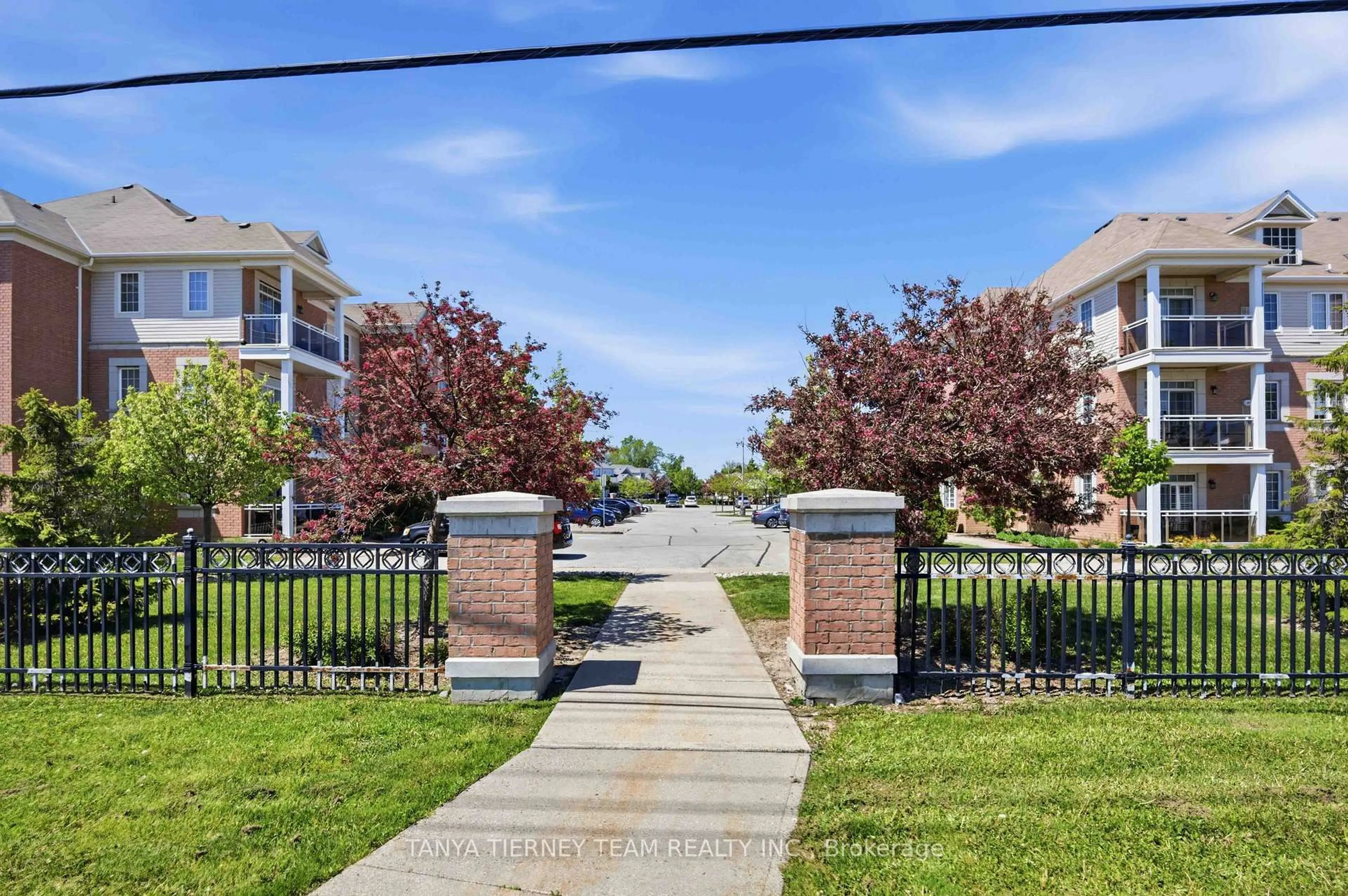 Patio, street for 52 Harvey Johnston Way #307, Whitby Ontario L1M 0J7