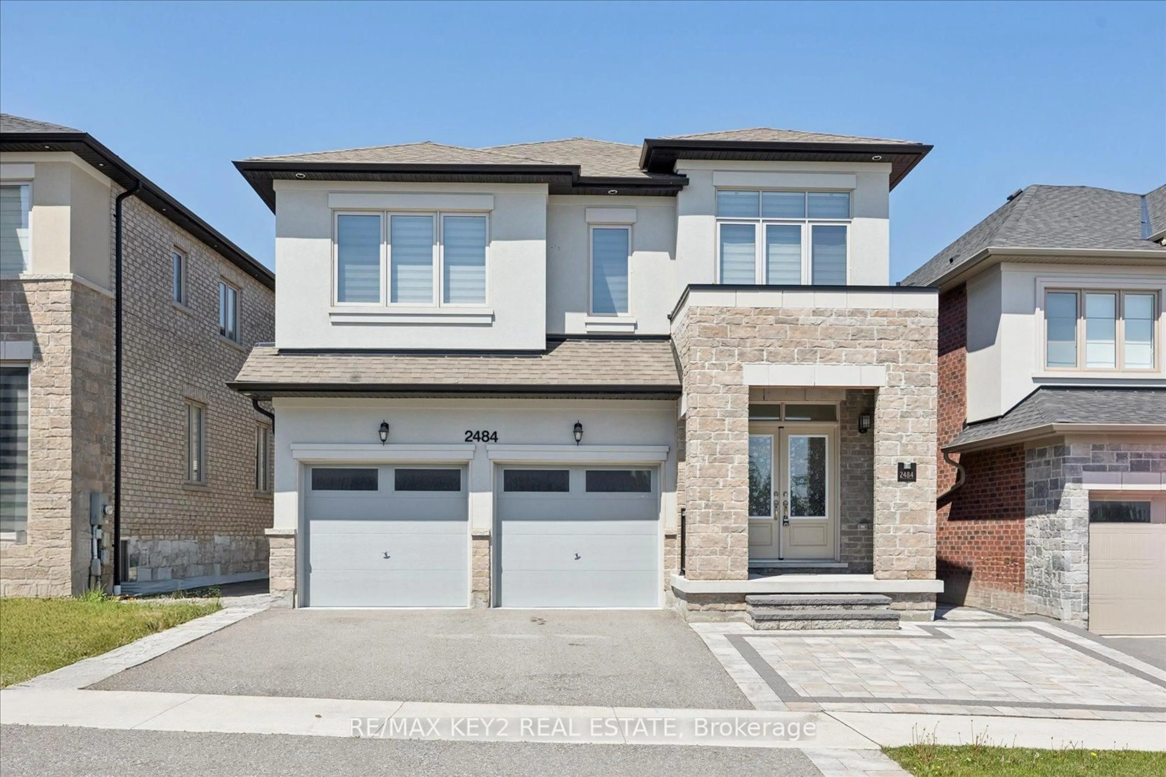 Home with brick exterior material, street for 2484 Florentine Pl, Pickering Ontario L1X 0H2
