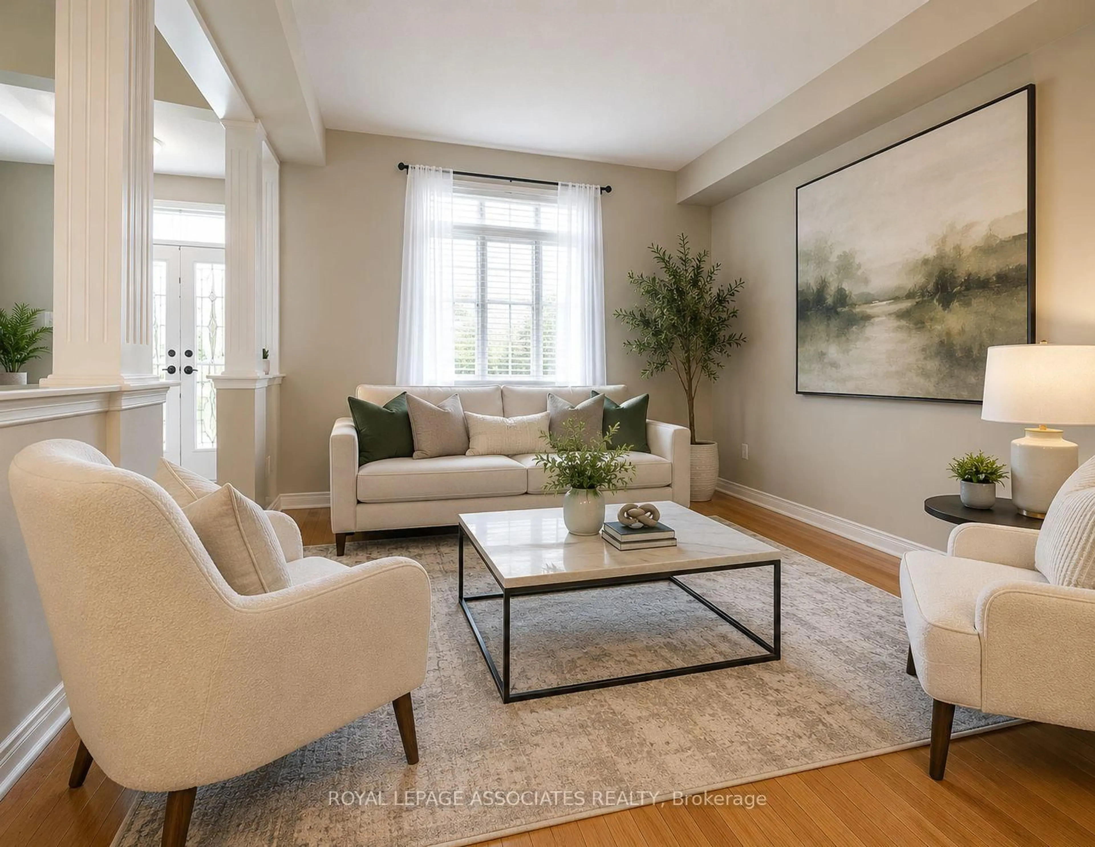 Living room with furniture, unknown for 28 Shorten Pl, Ajax Ontario L1T 0E9