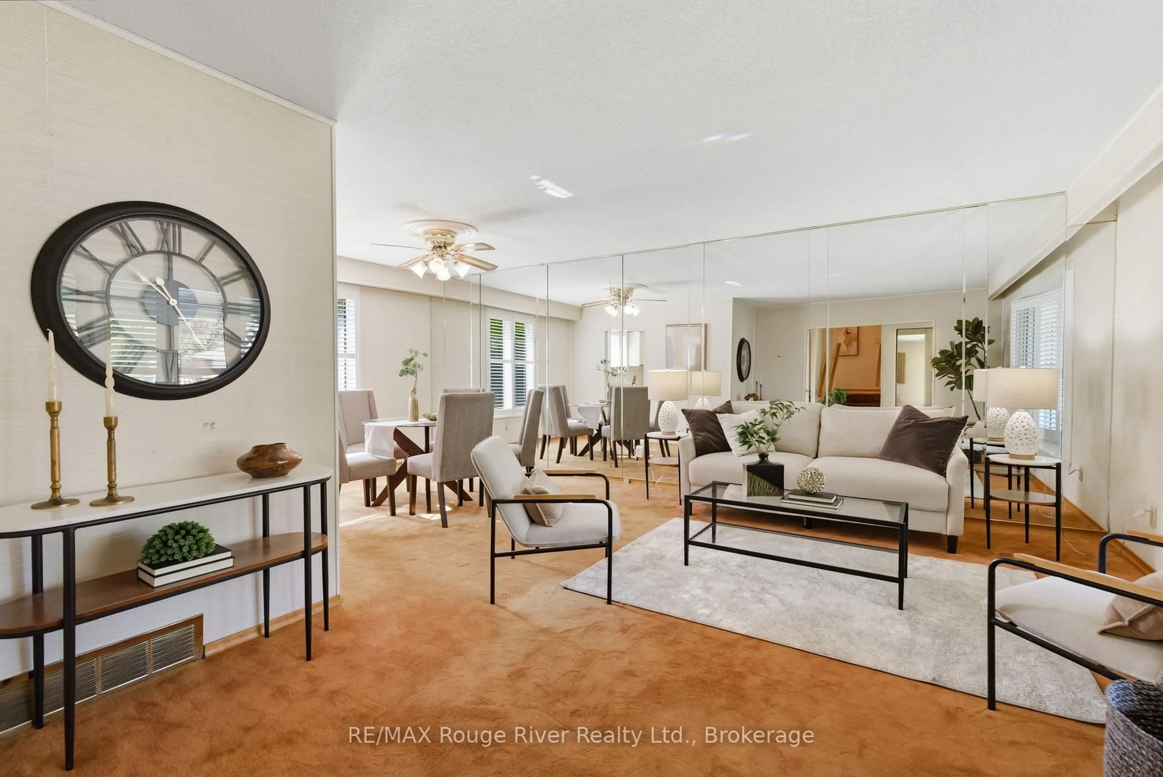 Living room with furniture, unknown for 18 Strathy Rd, Ajax Ontario L1S 2V1