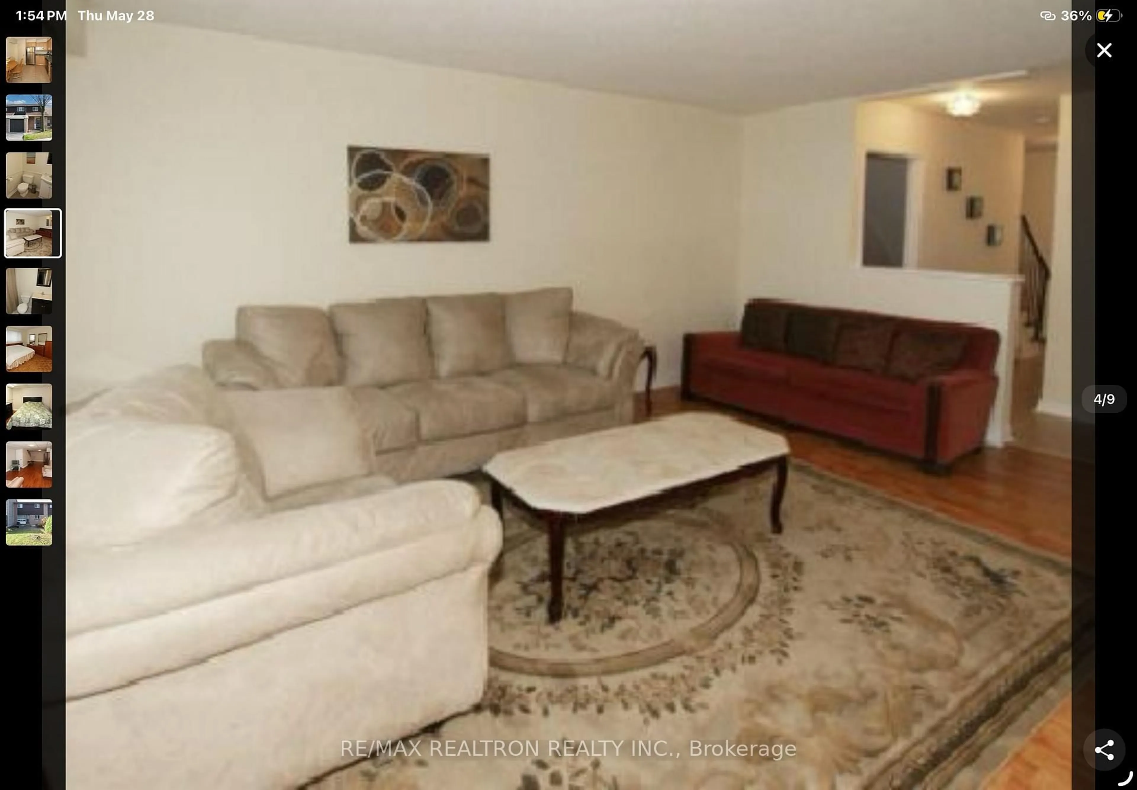 Living room with furniture, unknown for 341 Military Tr #74, Toronto Ontario M1E 4E4
