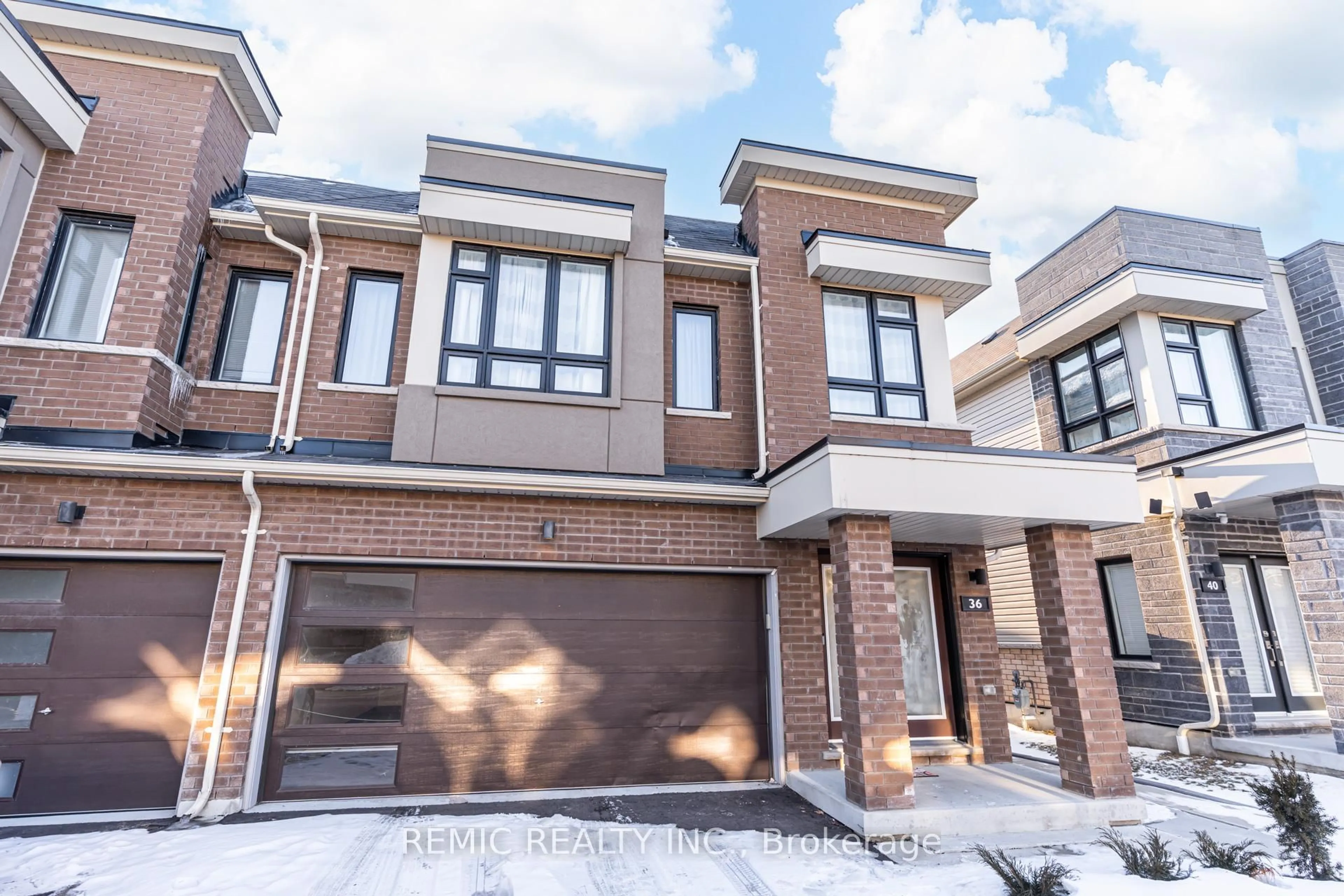 Home with brick exterior material, street for 36 Sailors Landing, Clarington Ontario L1C 7G4