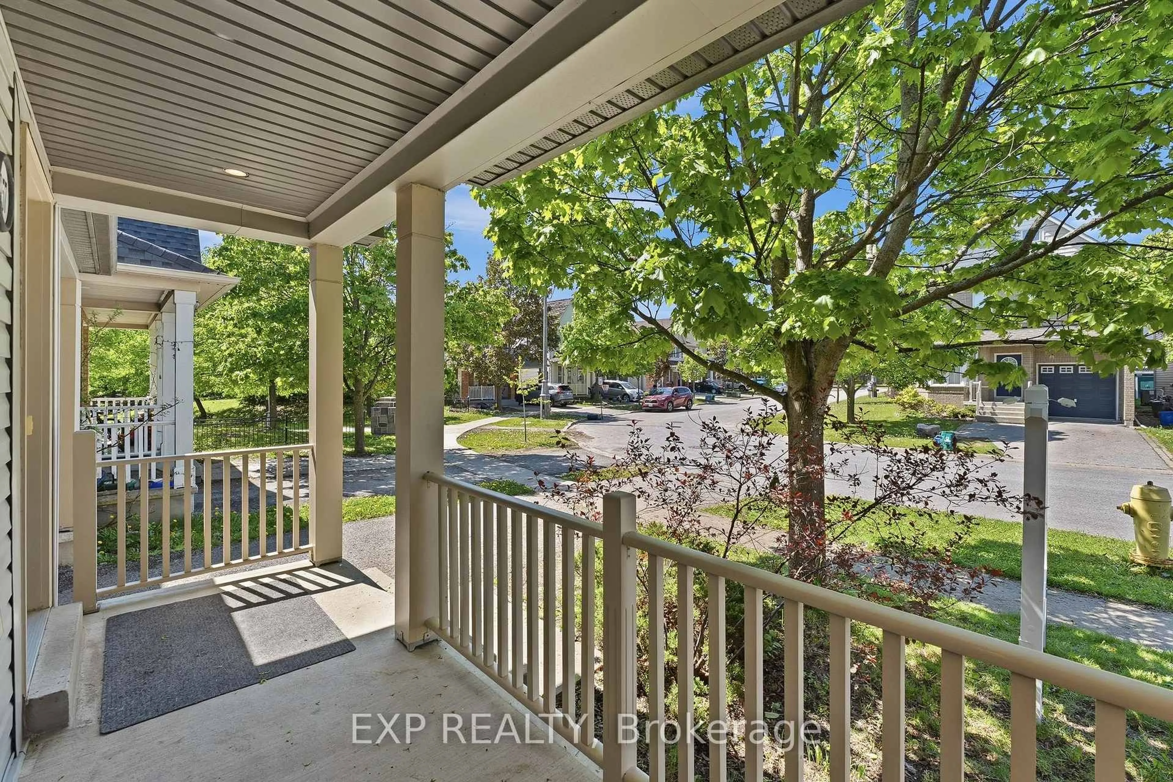 A pic from outside/outdoor area/front of a property/back of a property/a pic from drone, water/lake/river/ocean view for 1957 Secretariat Pl, Oshawa Ontario L1L 1C7