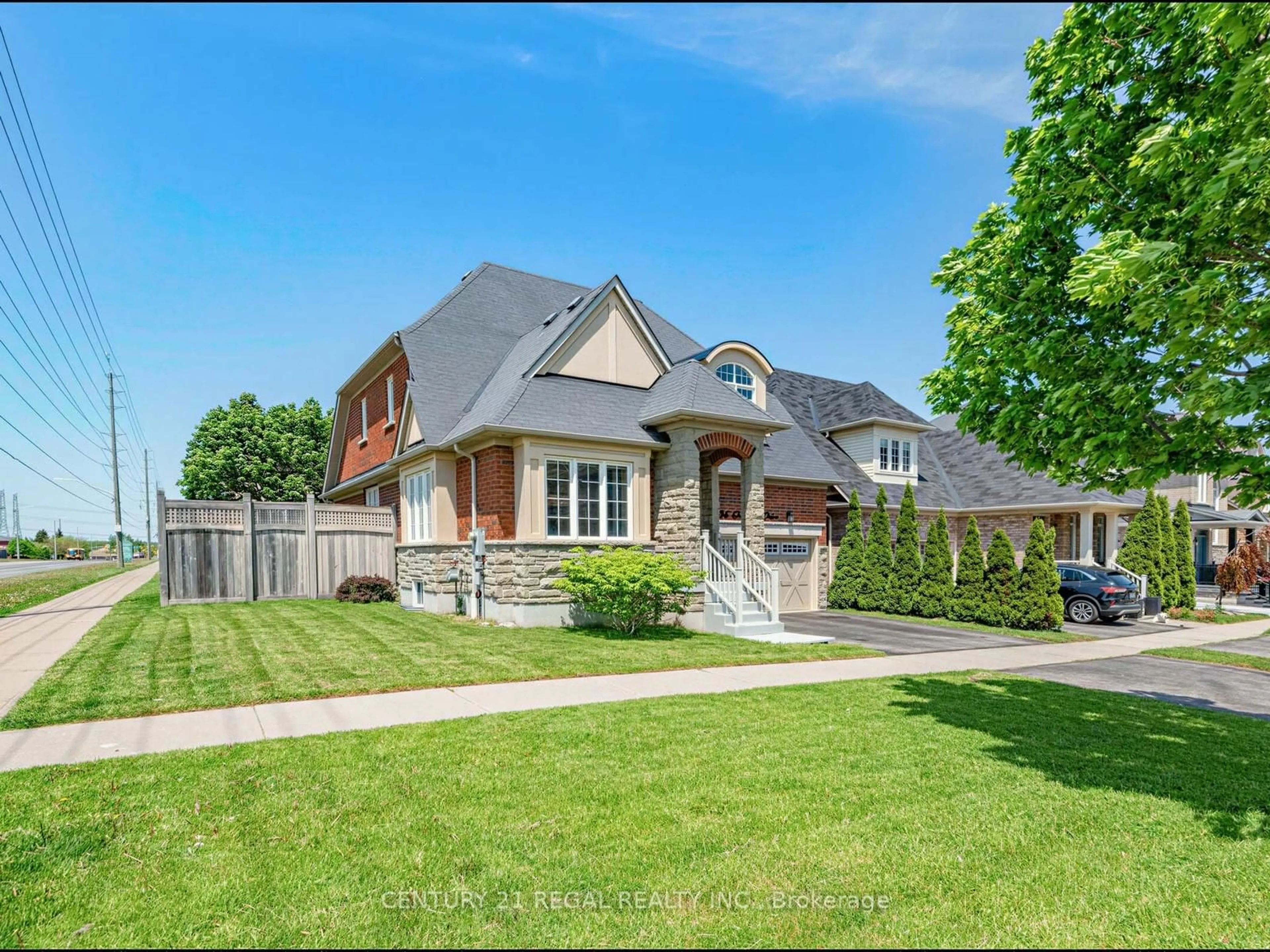 Home with brick exterior material, street for 56 Gamble Dr, Ajax Ontario L1Z 0G8