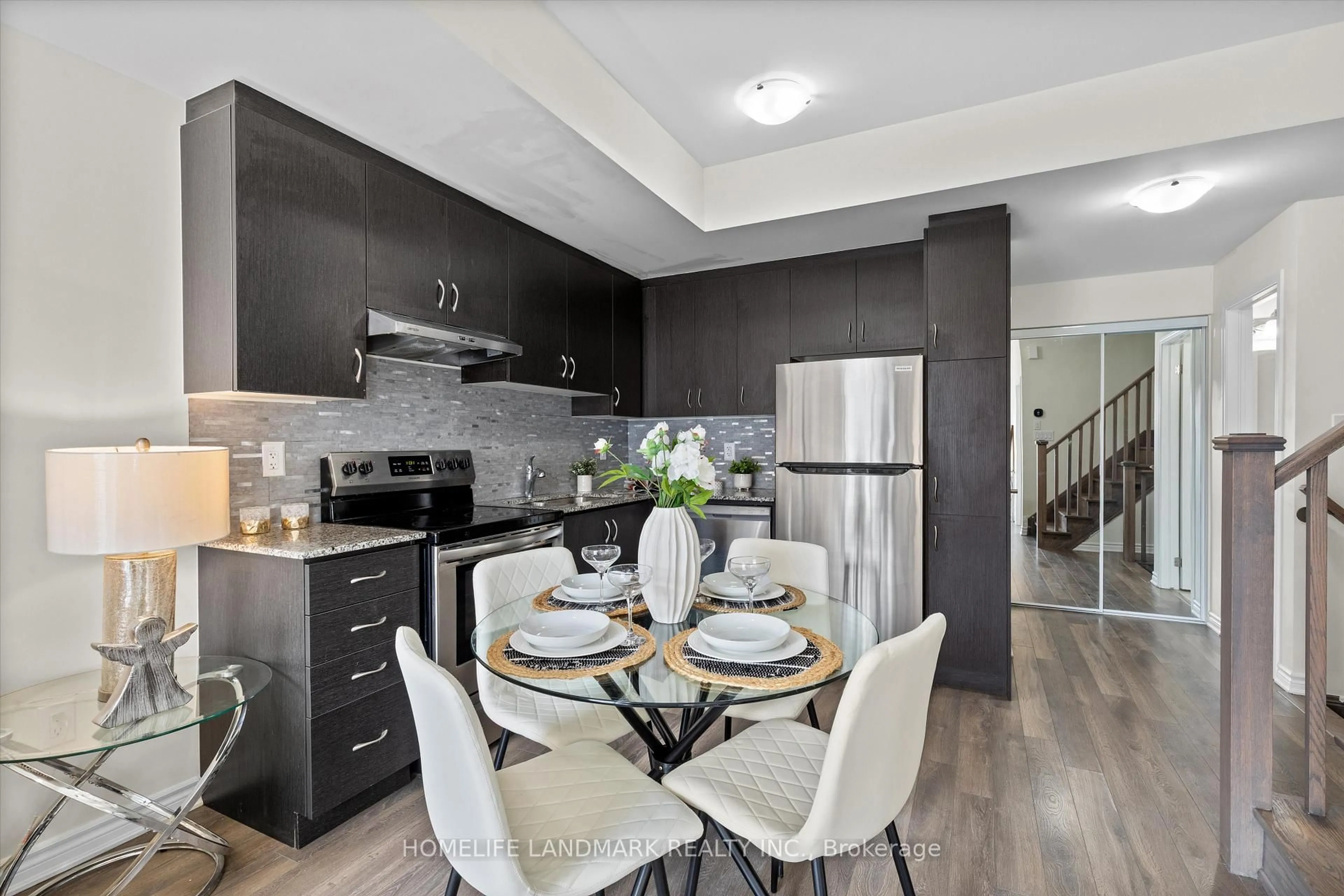 Open concept kitchen, unknown for 1085 Danforth Rd #214, Toronto Ontario L3R 1A4