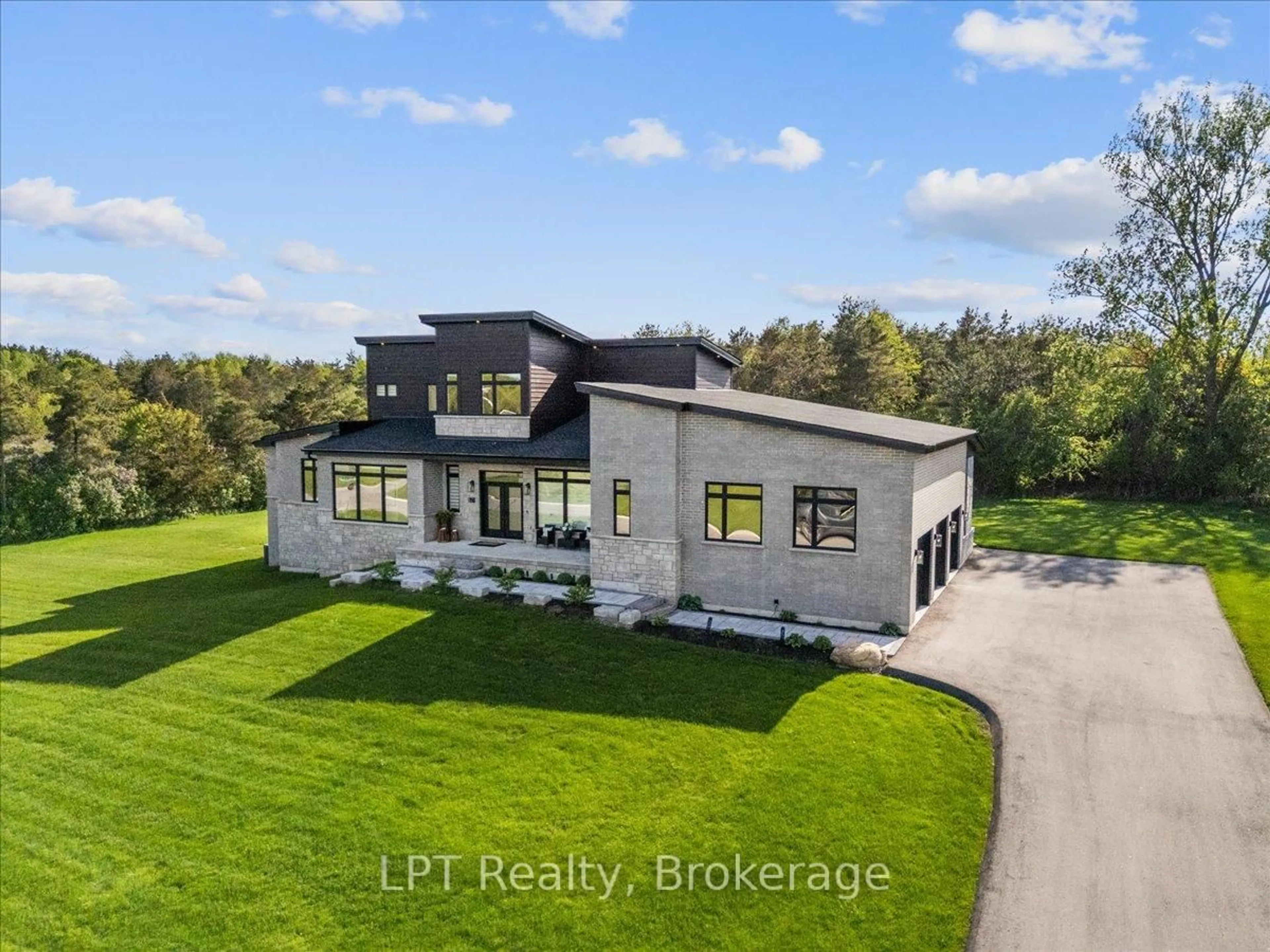 A pic from outside/outdoor area/front of a property/back of a property/a pic from drone, water/lake/river/ocean view for 67 Charles Tilley Cres, Clarington Ontario L0A 1J0