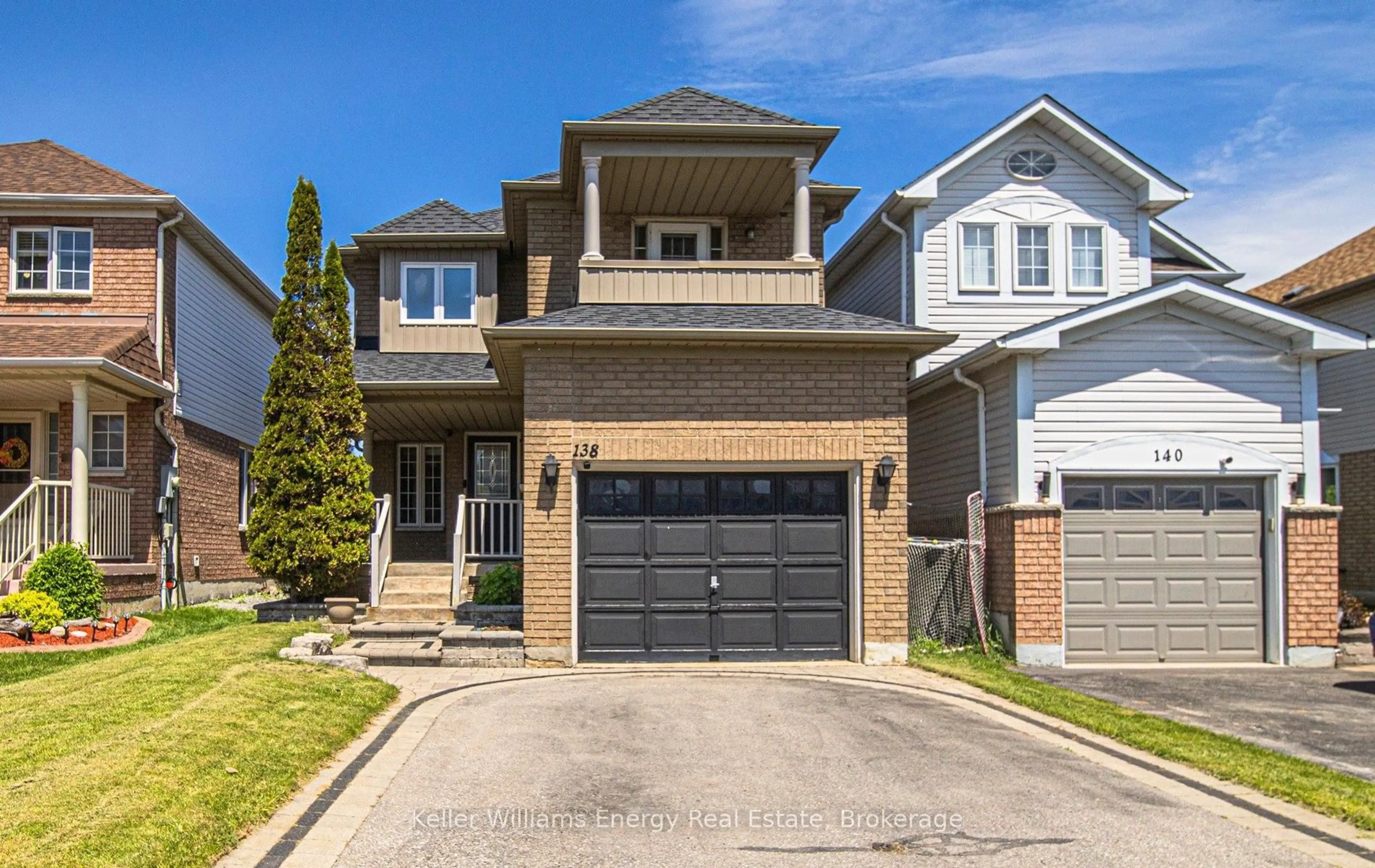 Home with brick exterior material, street for 138 Point Hope Pl, Whitby Ontario L1N 9P9