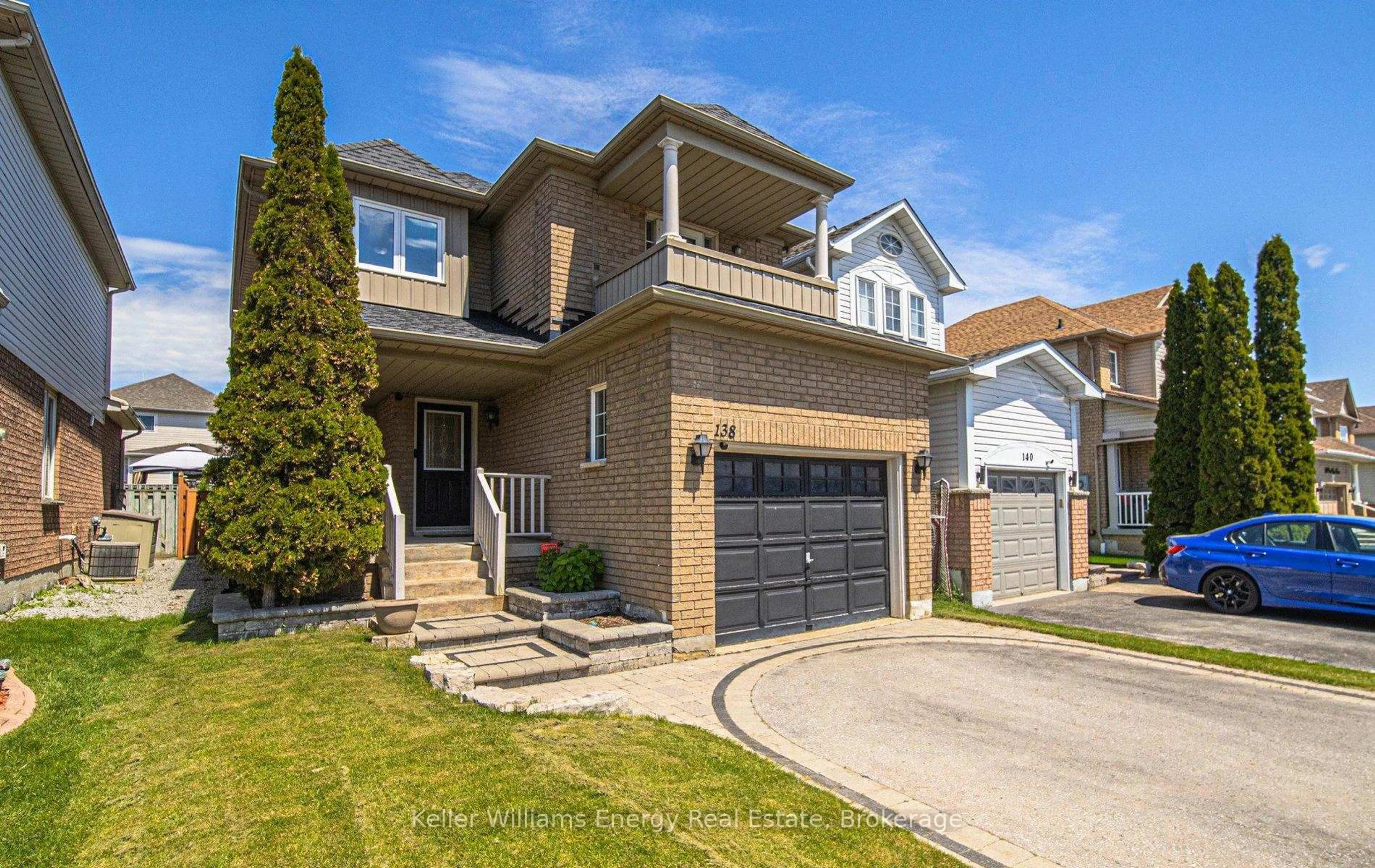 Home with brick exterior material, street for 138 Point Hope Pl, Whitby Ontario L1N 9P9