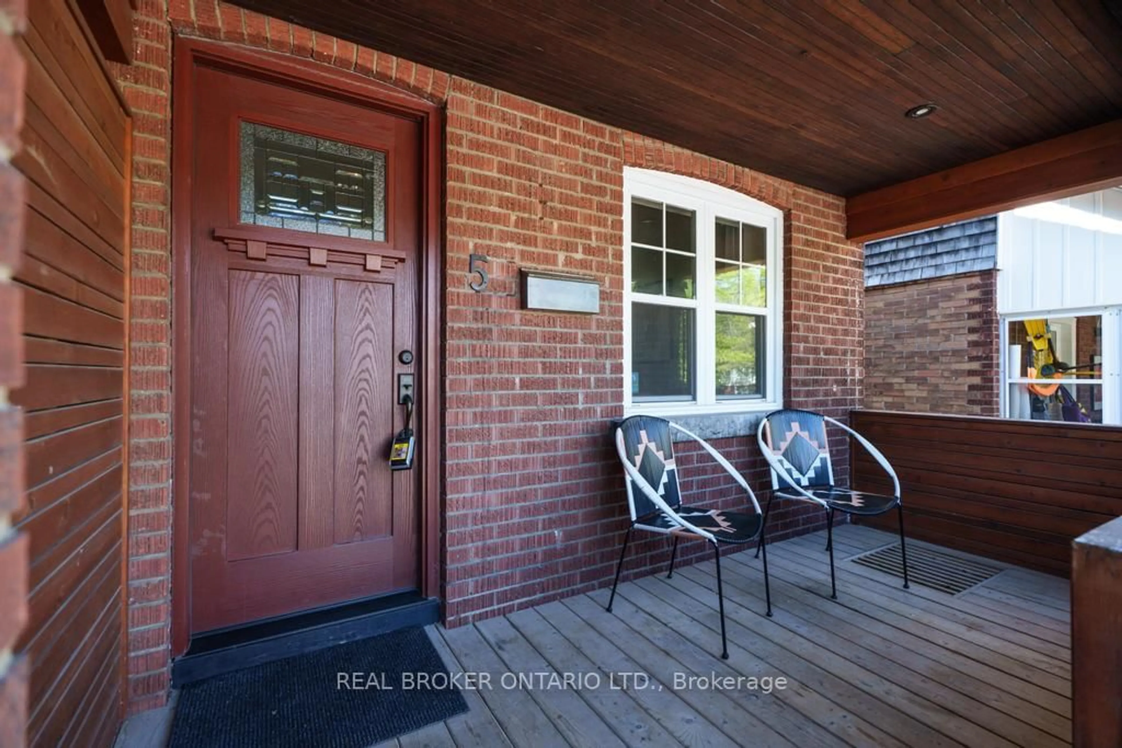 Home with brick exterior material, street for 5 Heyworth Cres, Toronto Ontario M4E 1T6