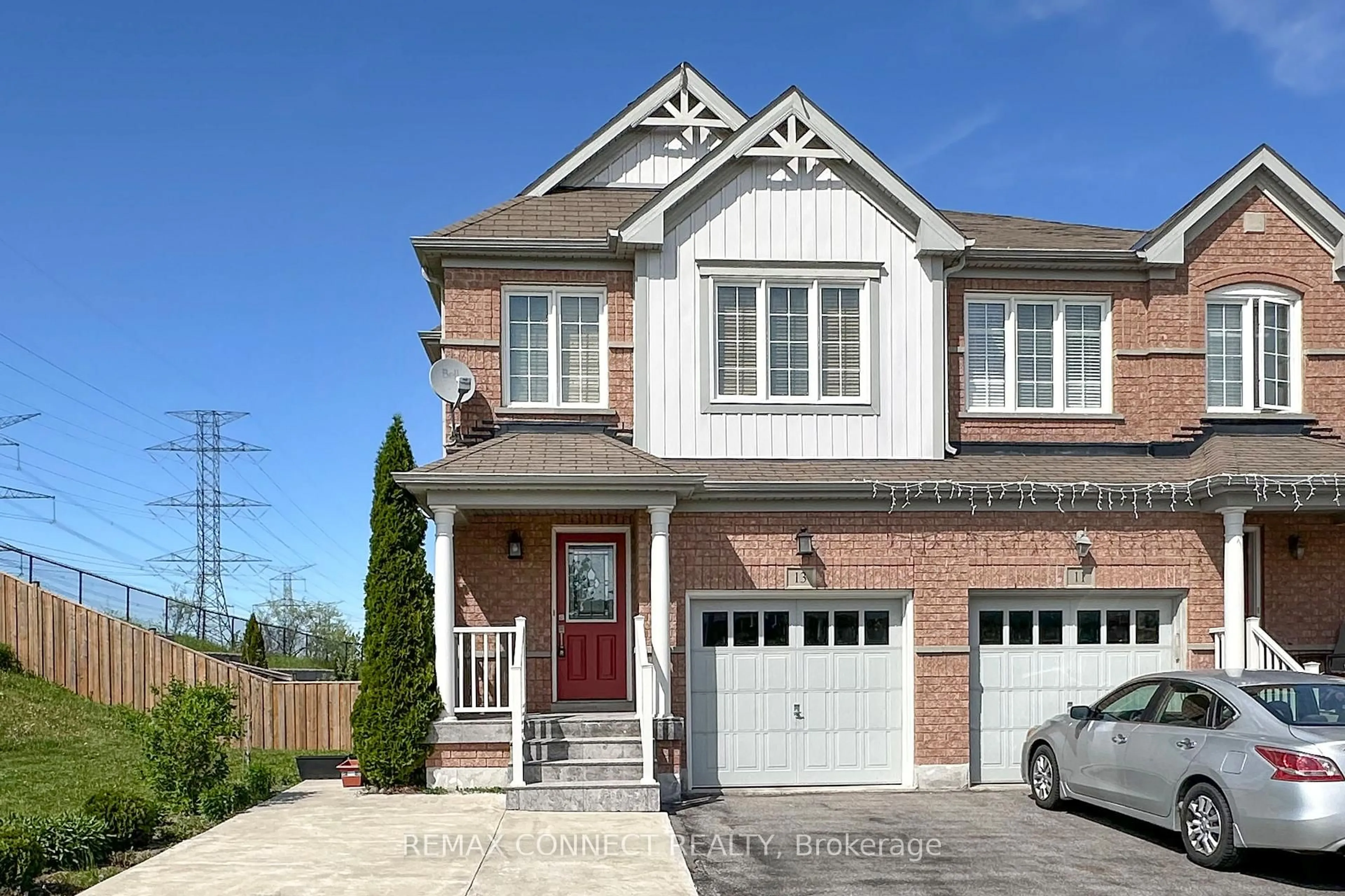 Home with brick exterior material, street for 13 Netherway Cres, Ajax Ontario L1T 4X5