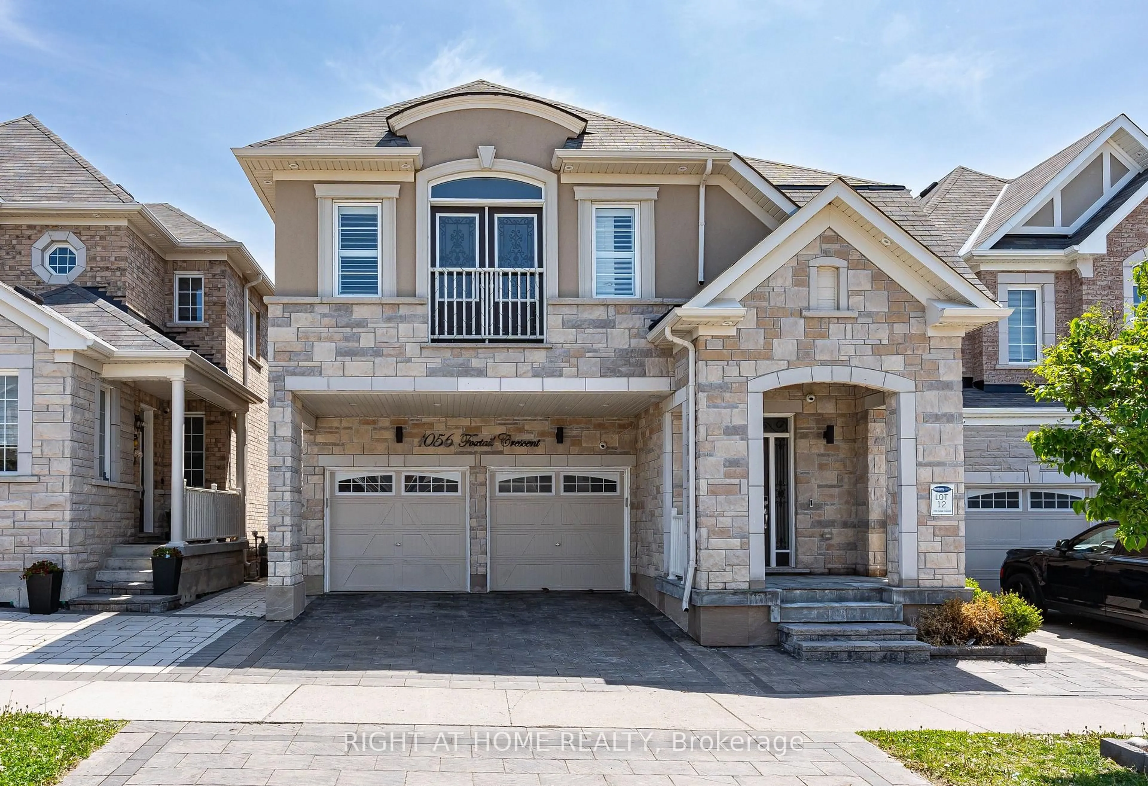 Home with brick exterior material, street for 1056 Foxtail Cres, Pickering Ontario L1X 0E7