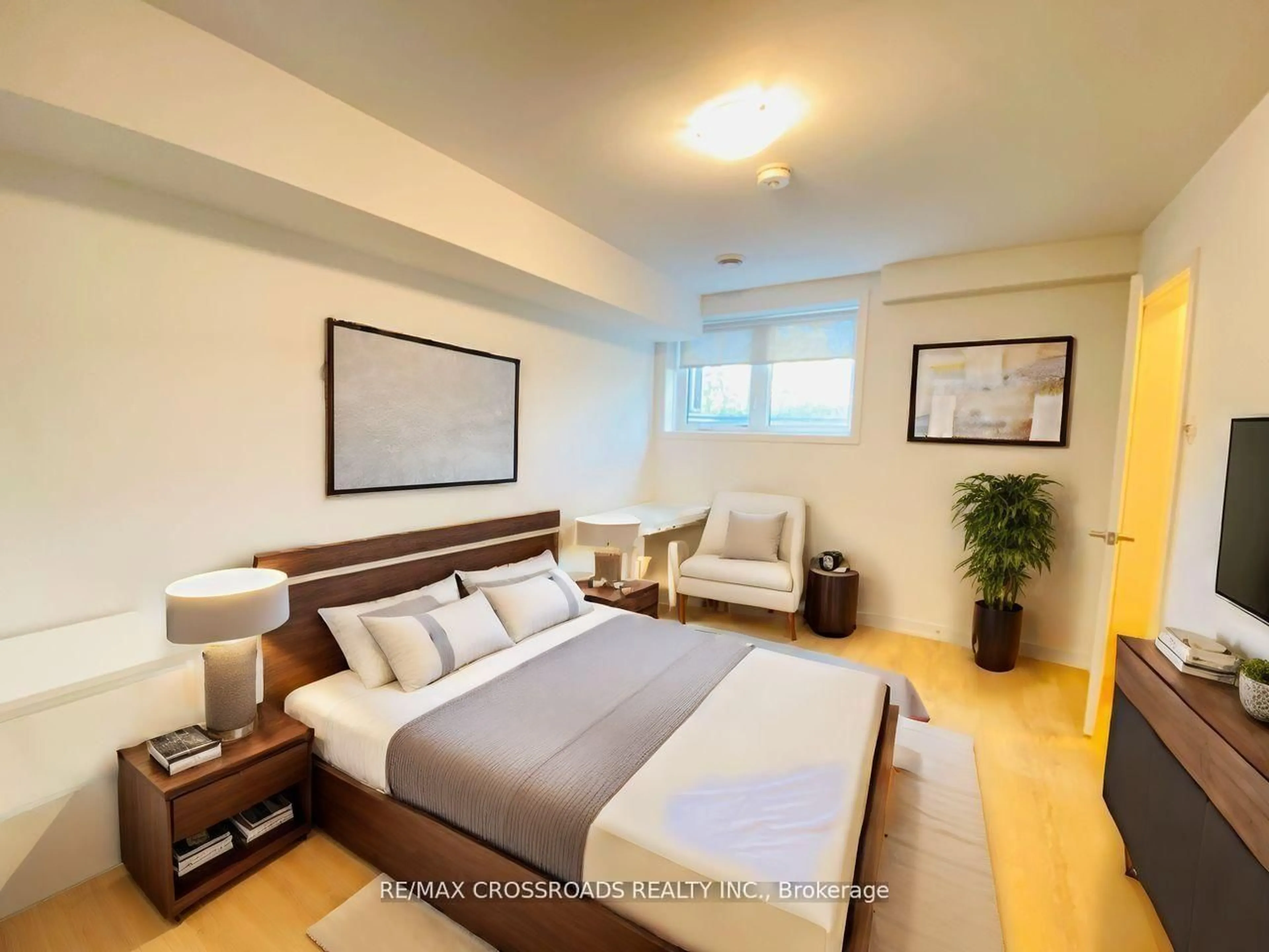 Bedroom with bed, unknown for 1720 Simcoe St #5, Oshawa Ontario L1G 4X9