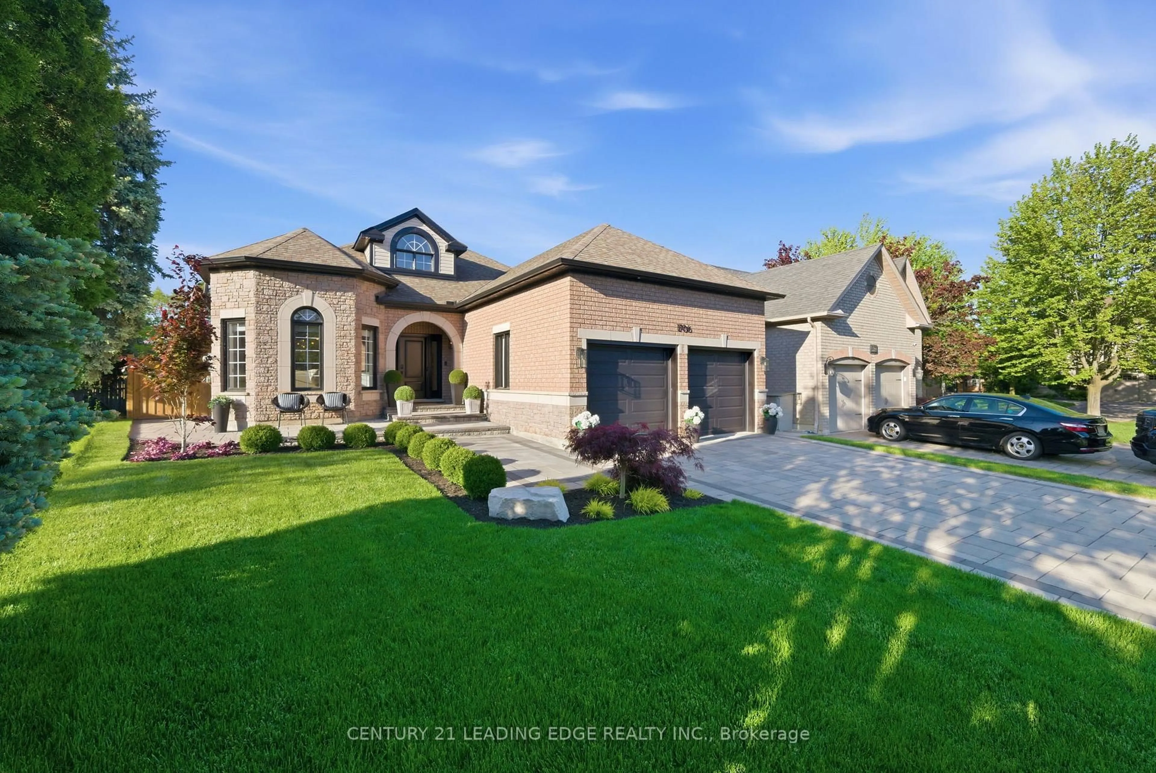 Home with brick exterior material, street for 1706 Maple Hill Crt, Pickering Ontario L1X 2T4