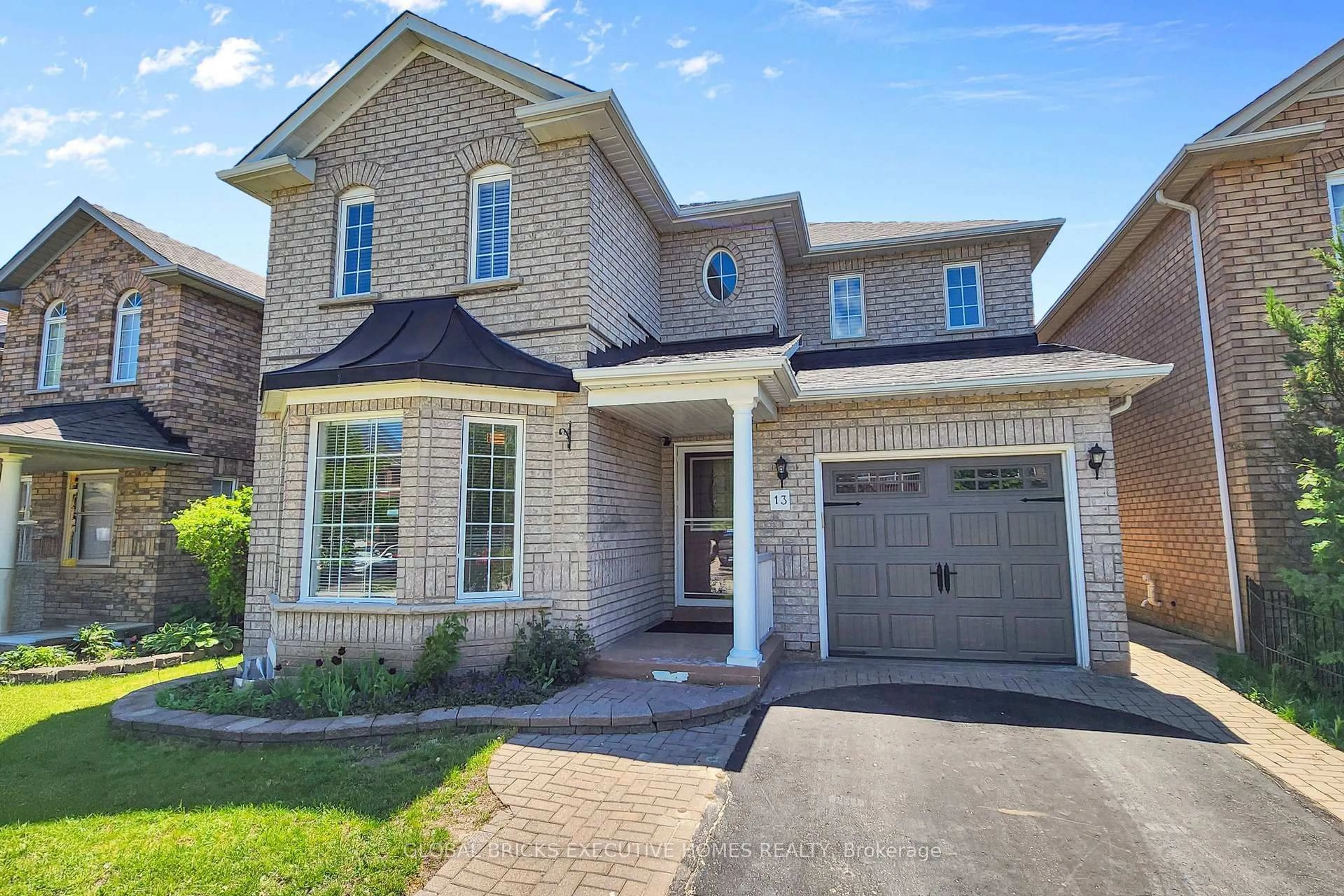 Home with brick exterior material, street for 13 Howling Cres, Ajax Ontario L1S 7N7