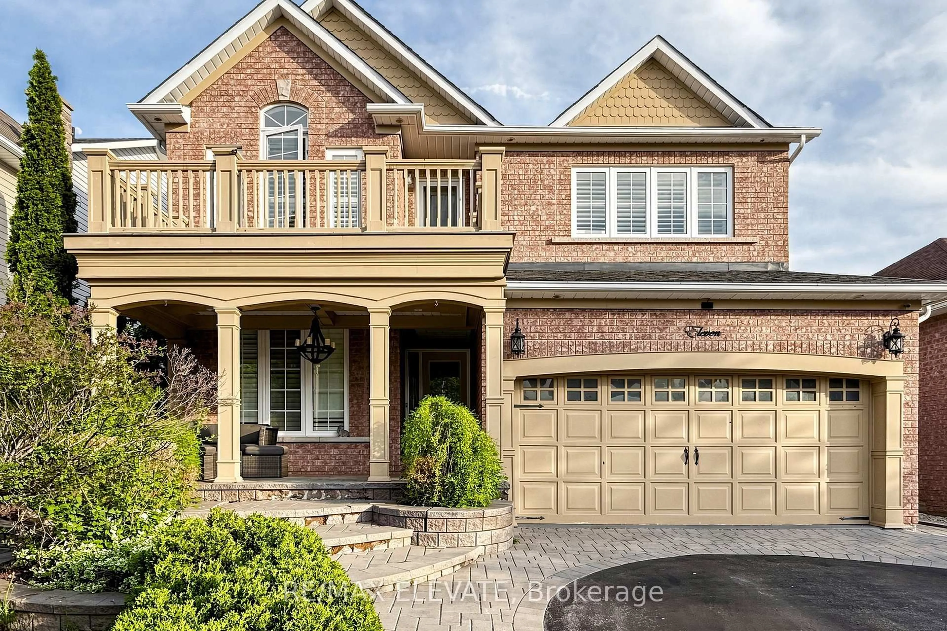 Home with brick exterior material, street for 11 Joshua Blvd, Whitby Ontario L1M 2J1