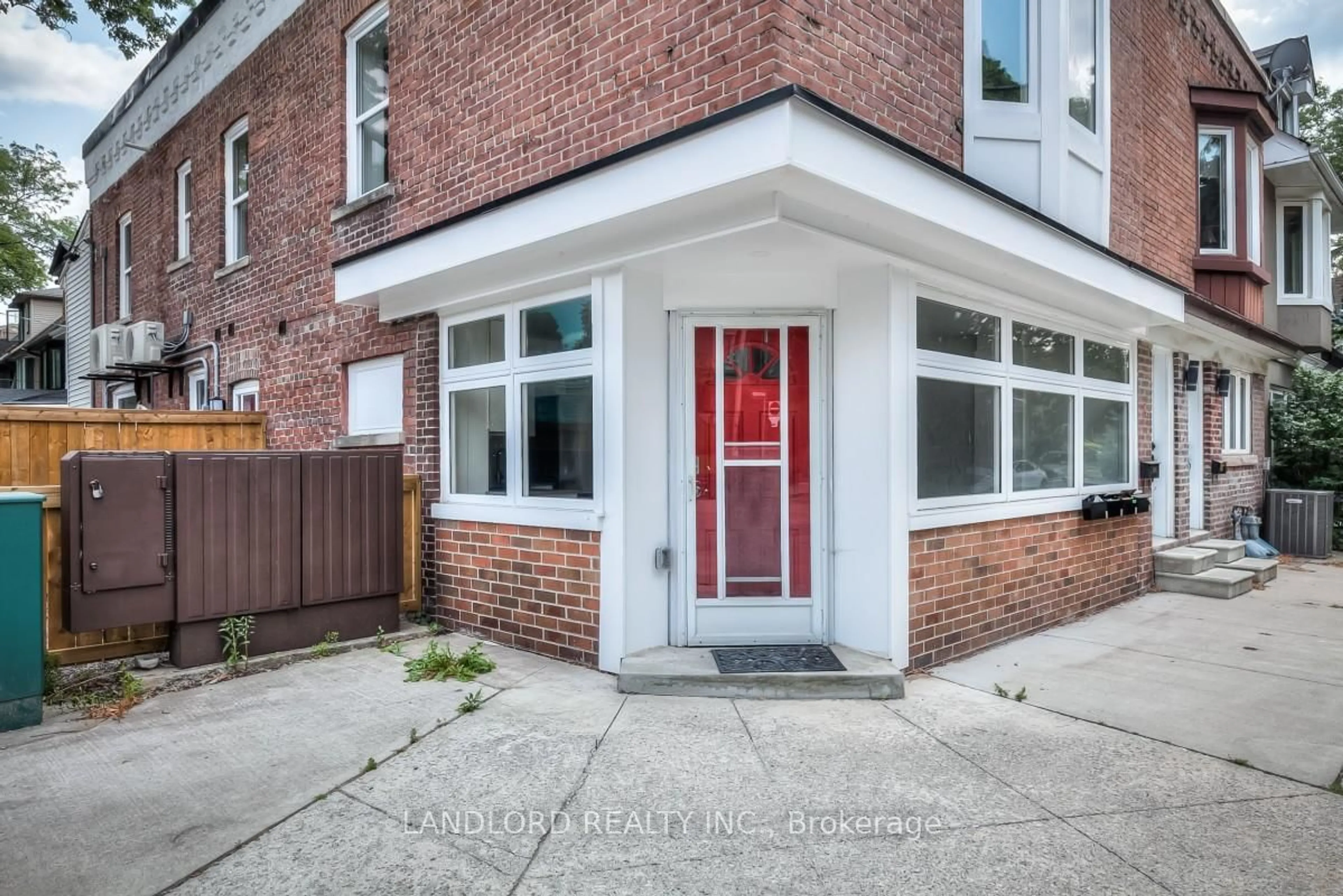 Home with brick exterior material, street for 601 Logan Ave, Toronto Ontario M4K 3B9