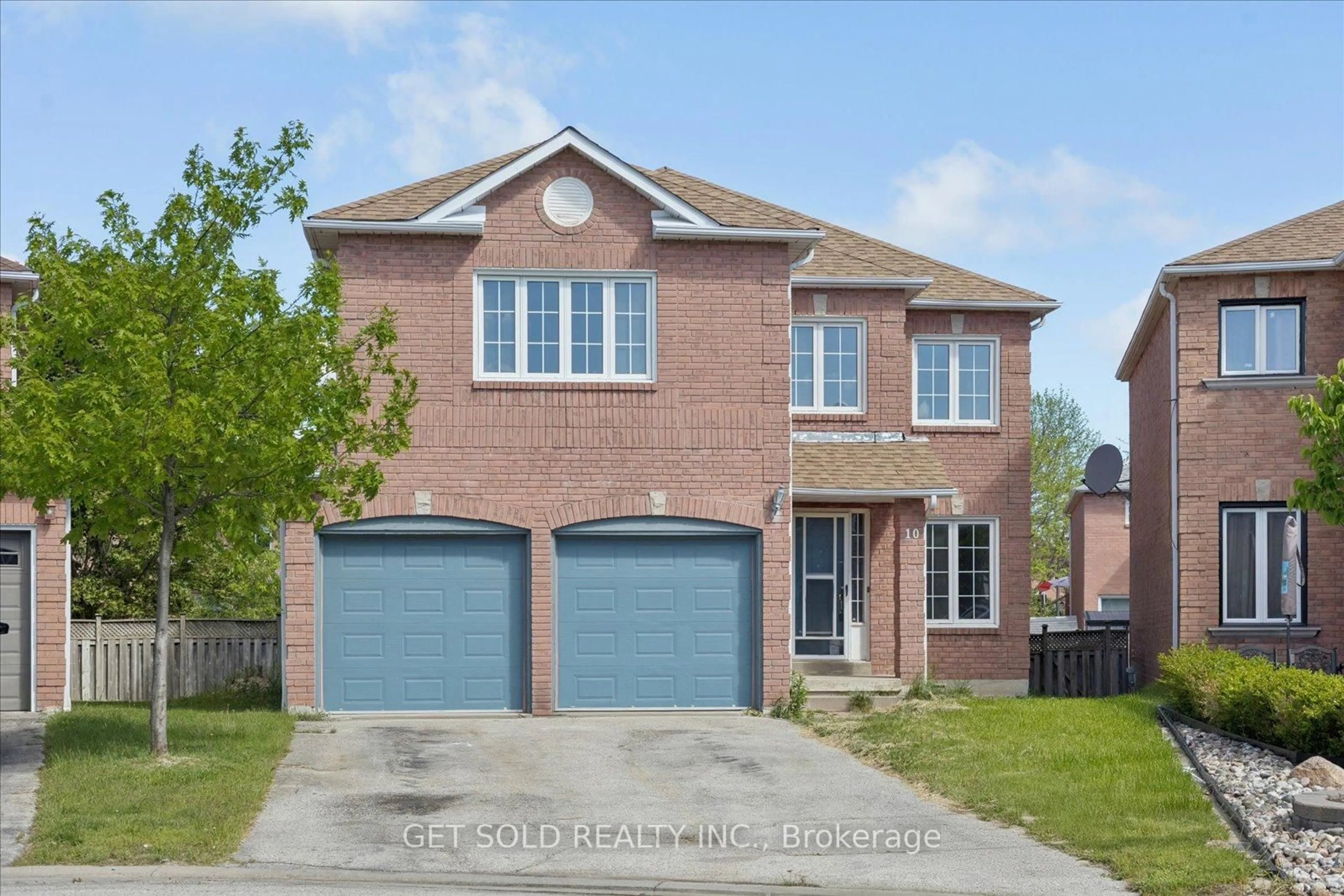 Home with brick exterior material, street for 10 Howes St, Ajax Ontario L1T 3V6