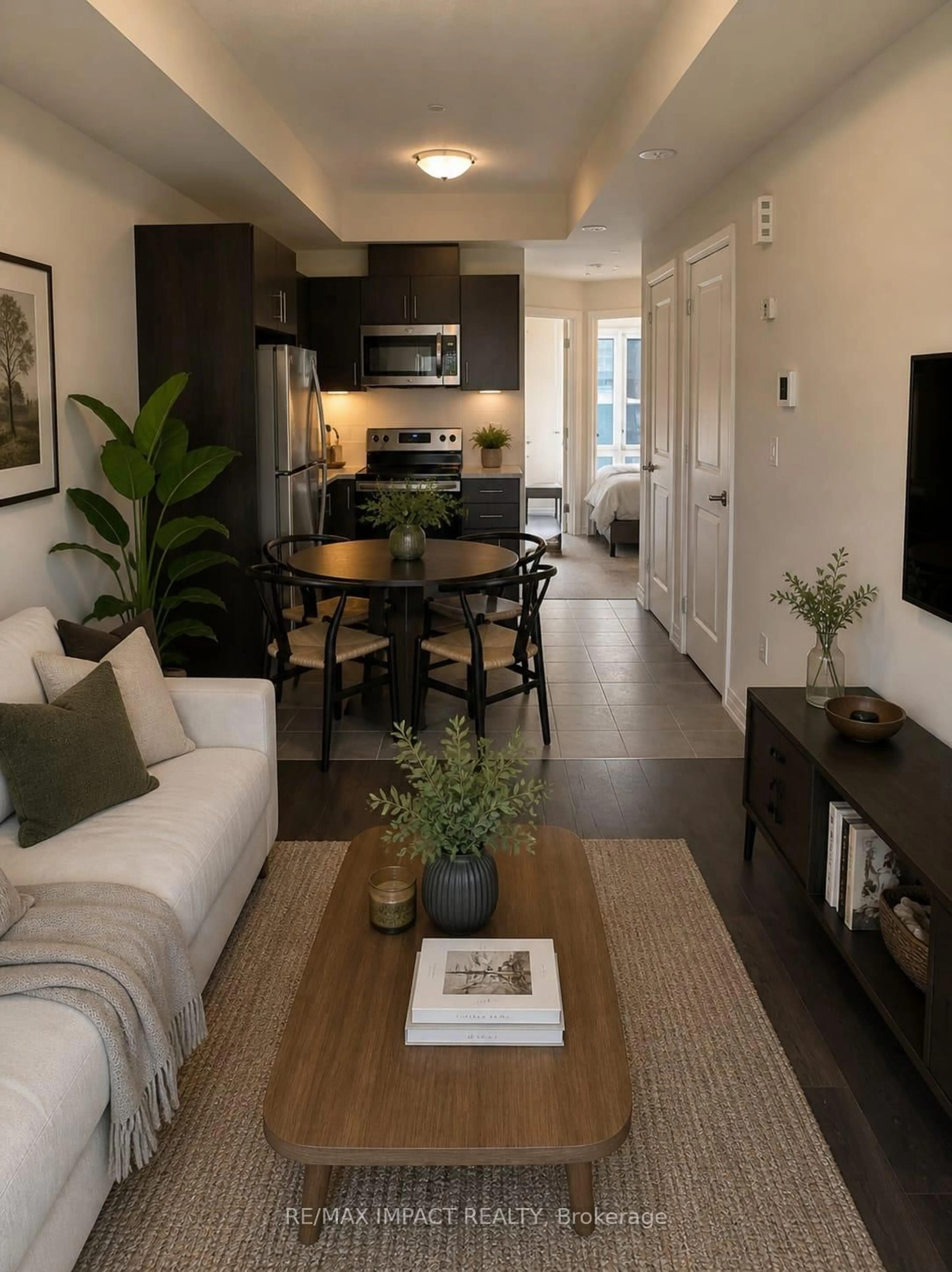 Living room with furniture, unknown for 245 Mclevin Ave #2, Toronto Ontario M1B 1E7