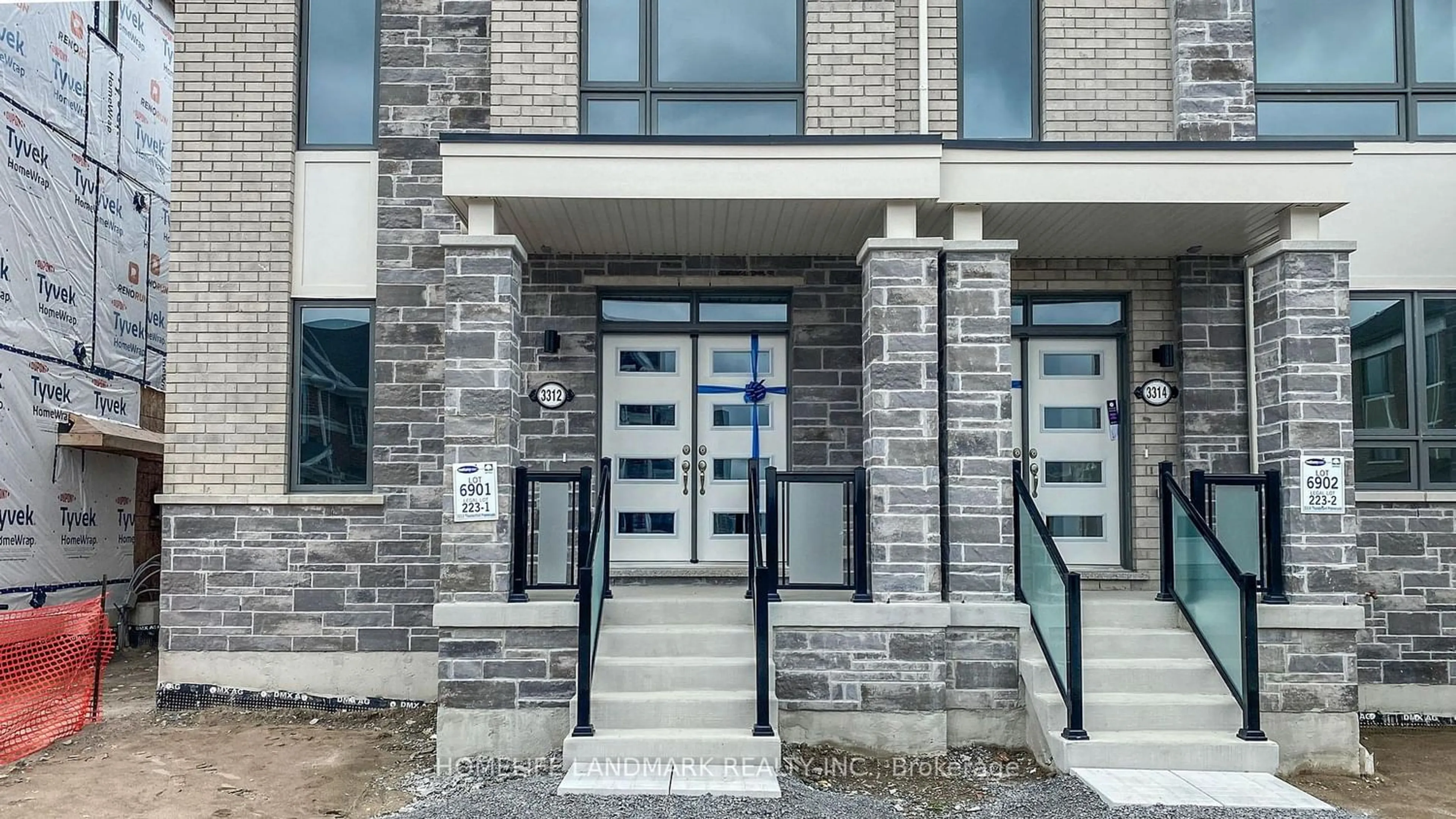 Home with brick exterior material, street for 3312 Thunderbird Prom, Pickering Ontario L1X 0N4