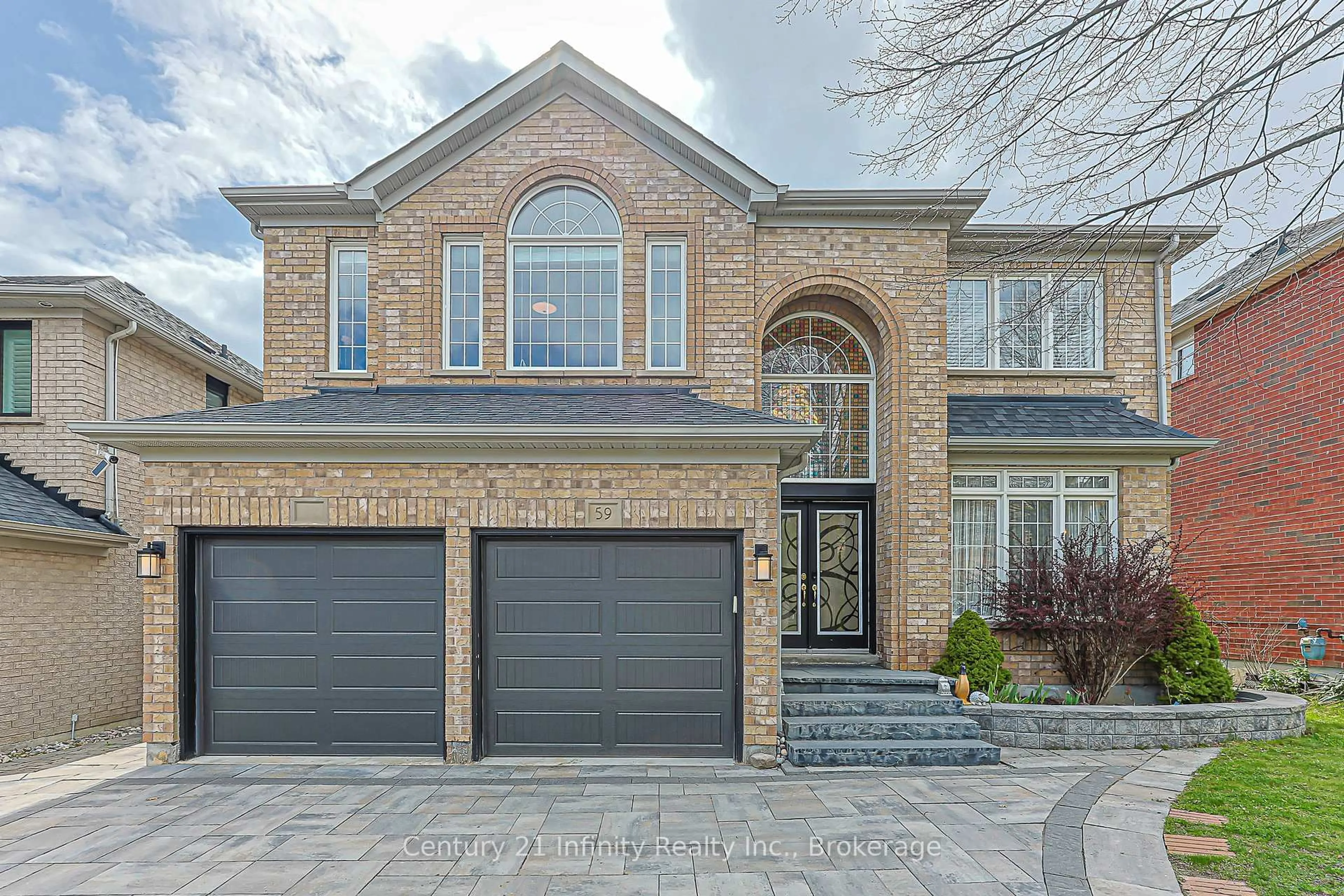 Home with brick exterior material, street for 59 Splendor Dr, Whitby Ontario L1P 1X5