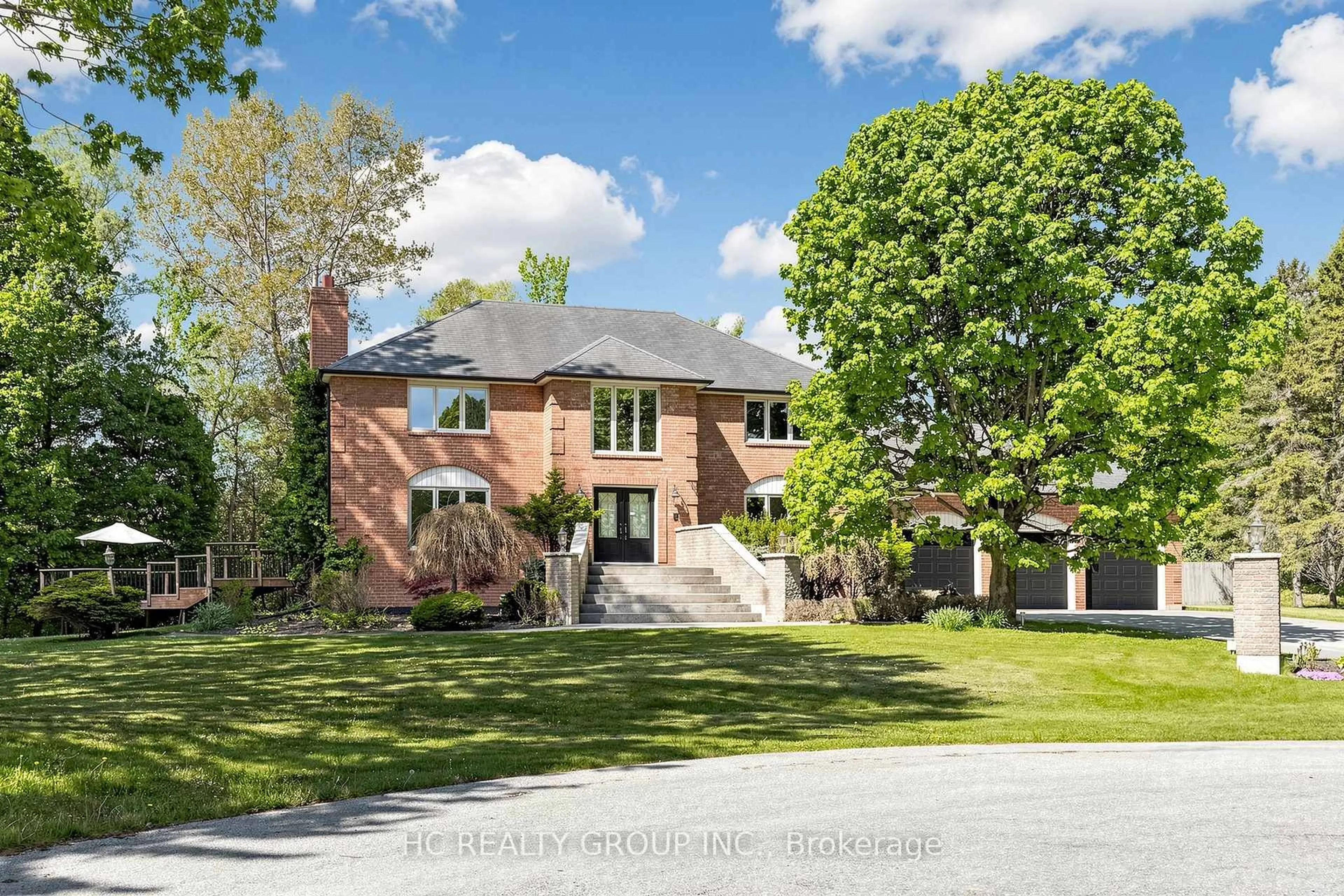 Home with brick exterior material, street for 12 Bunting Crt, Ajax Ontario L1T 3S5