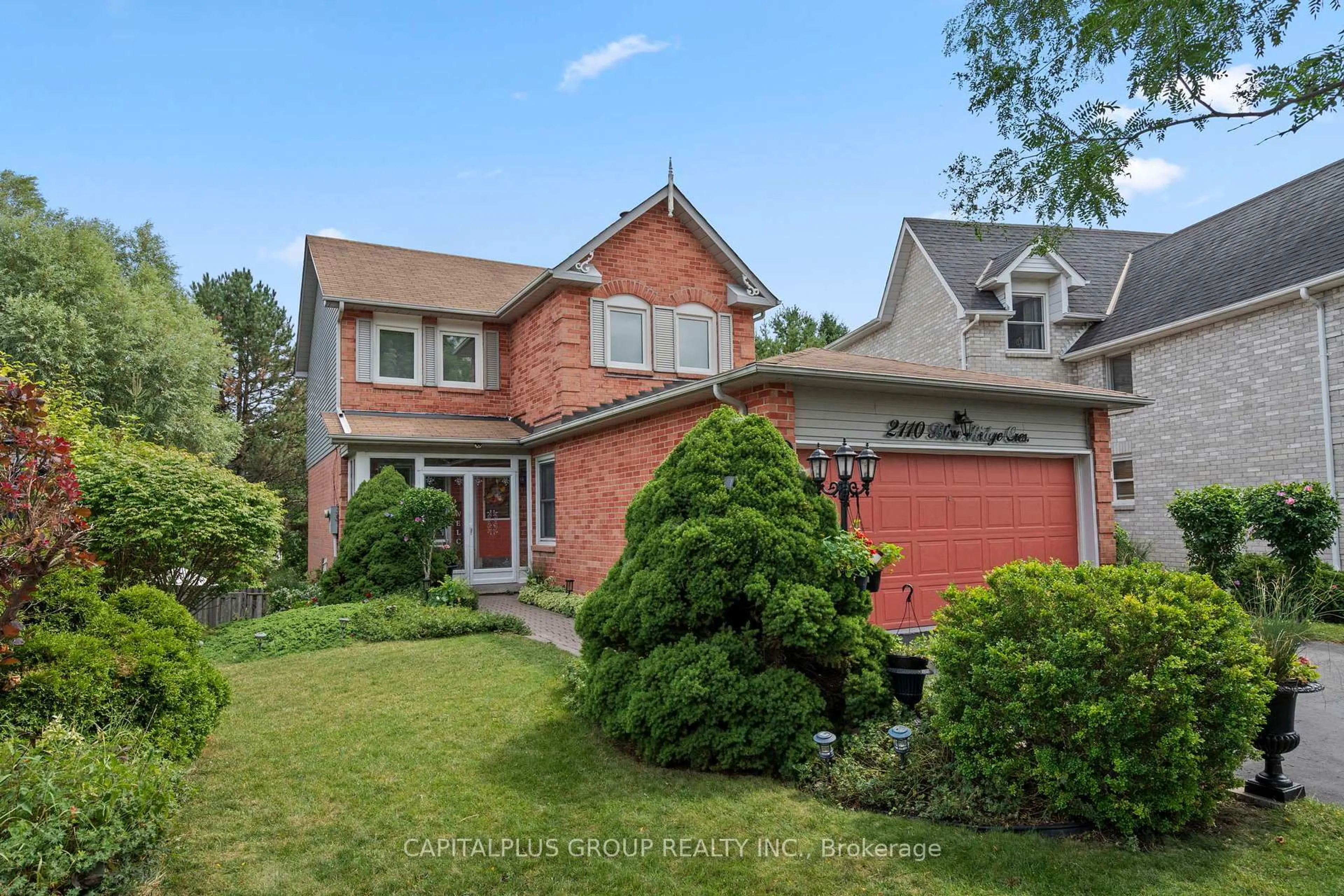 Home with brick exterior material, street for 2110 Blue Ridge Cres, Pickering Ontario L1X 2N3