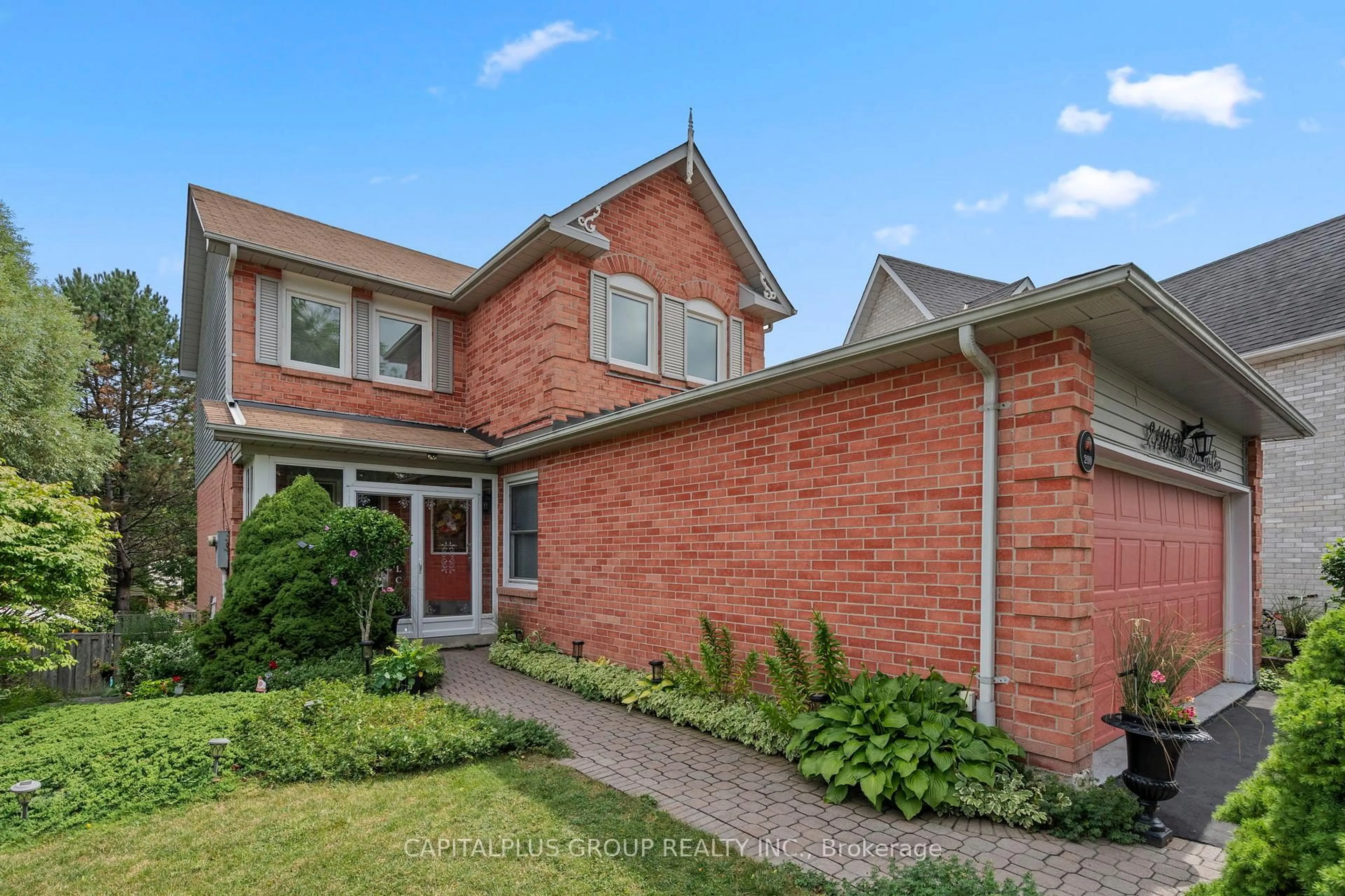 Home with brick exterior material, street for 2110 Blue Ridge Cres, Pickering Ontario L1X 2N3