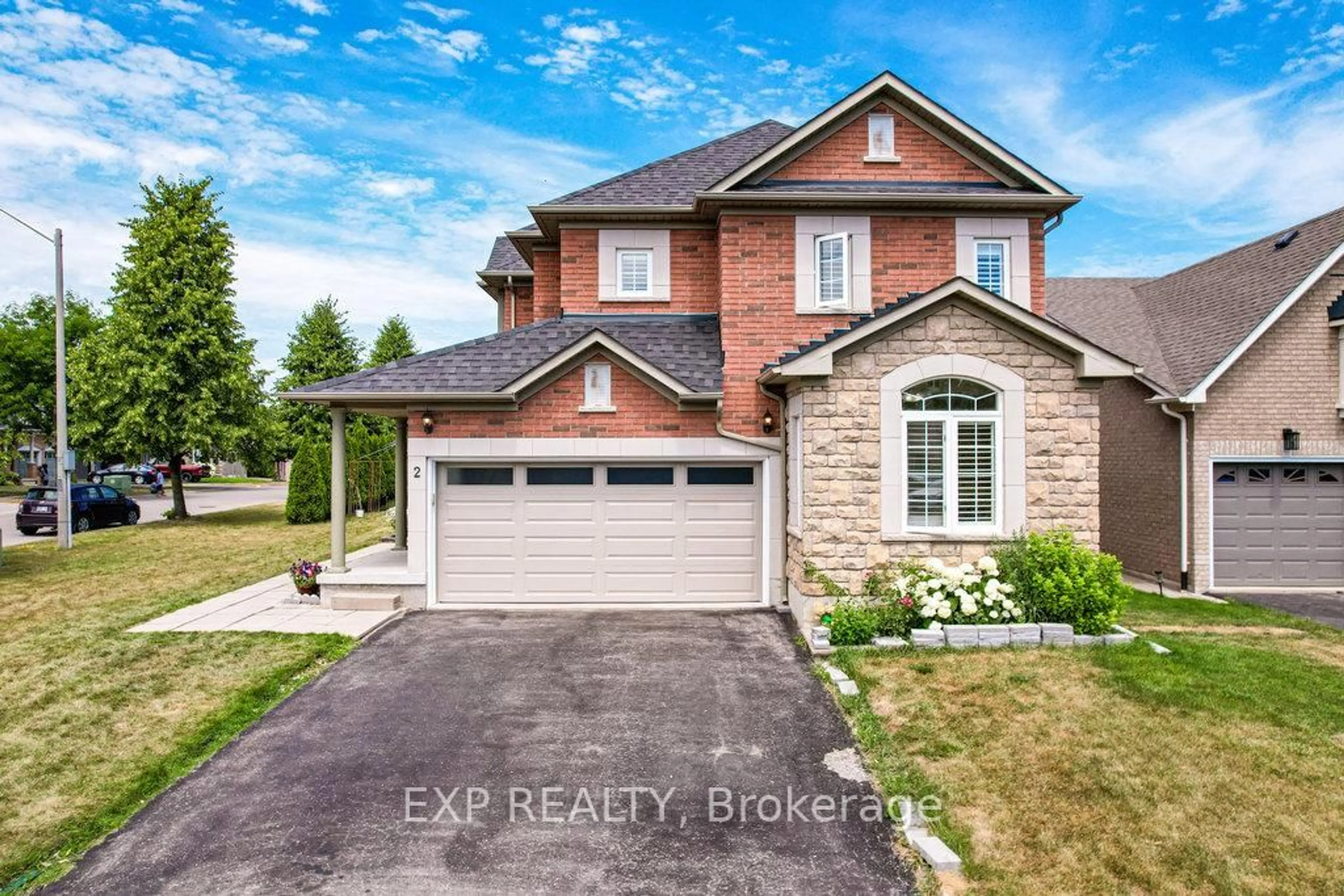 Home with brick exterior material, street for 2 Carlson Pl, Clarington Ontario L1C 5P6