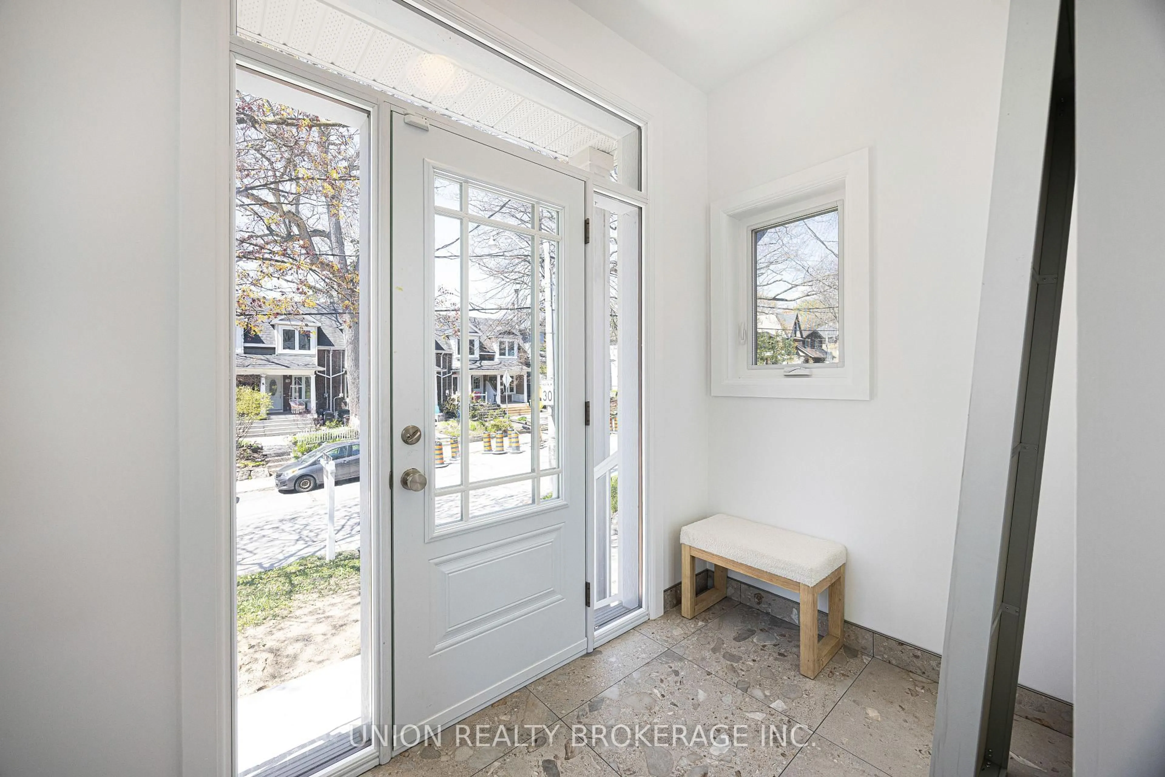 Indoor entryway for 273 Lee Ave, Toronto Ontario M4E 2P6