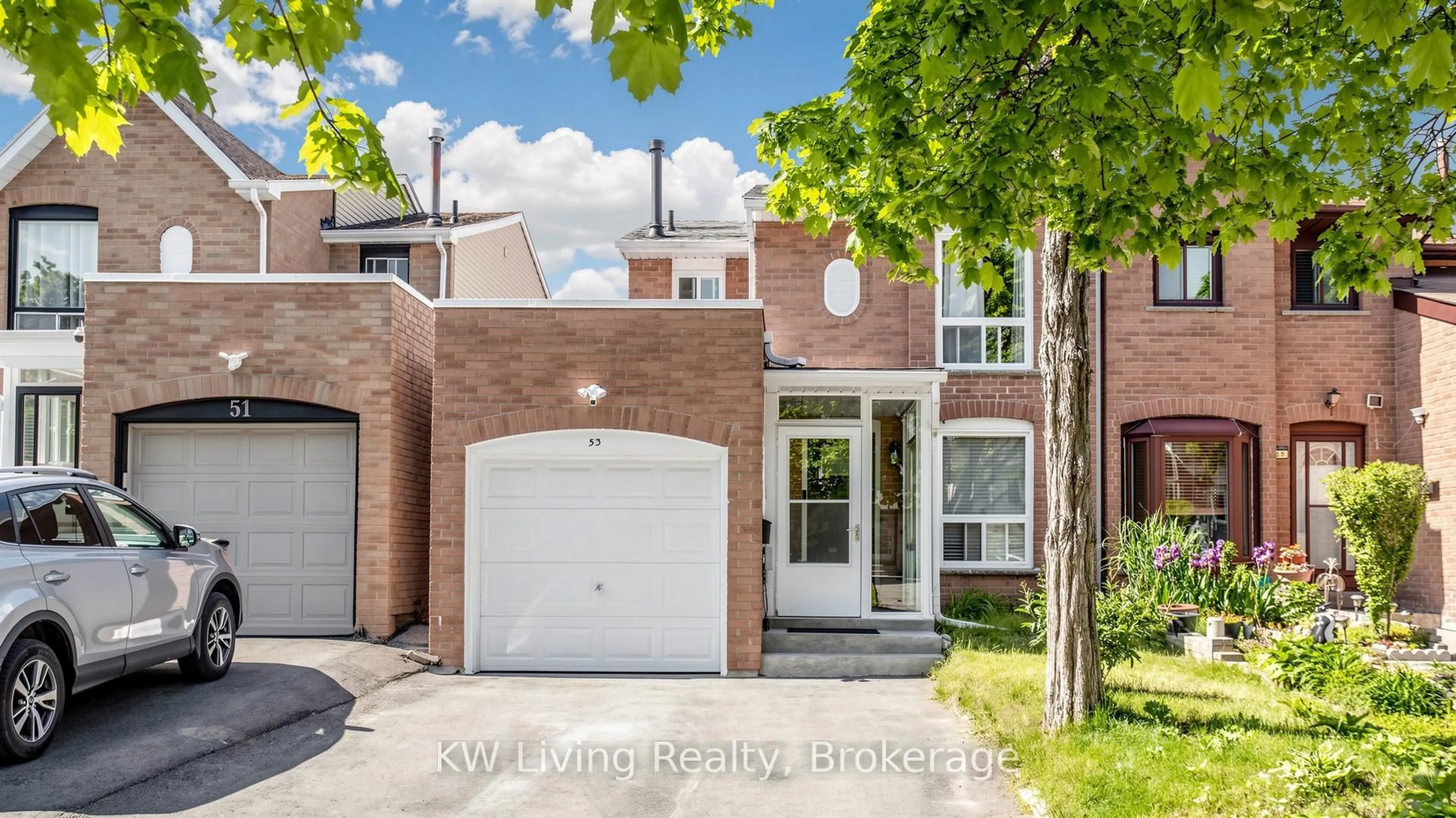 Home with brick exterior material, street for 53 Campania Cres, Toronto Ontario M1V 2E8