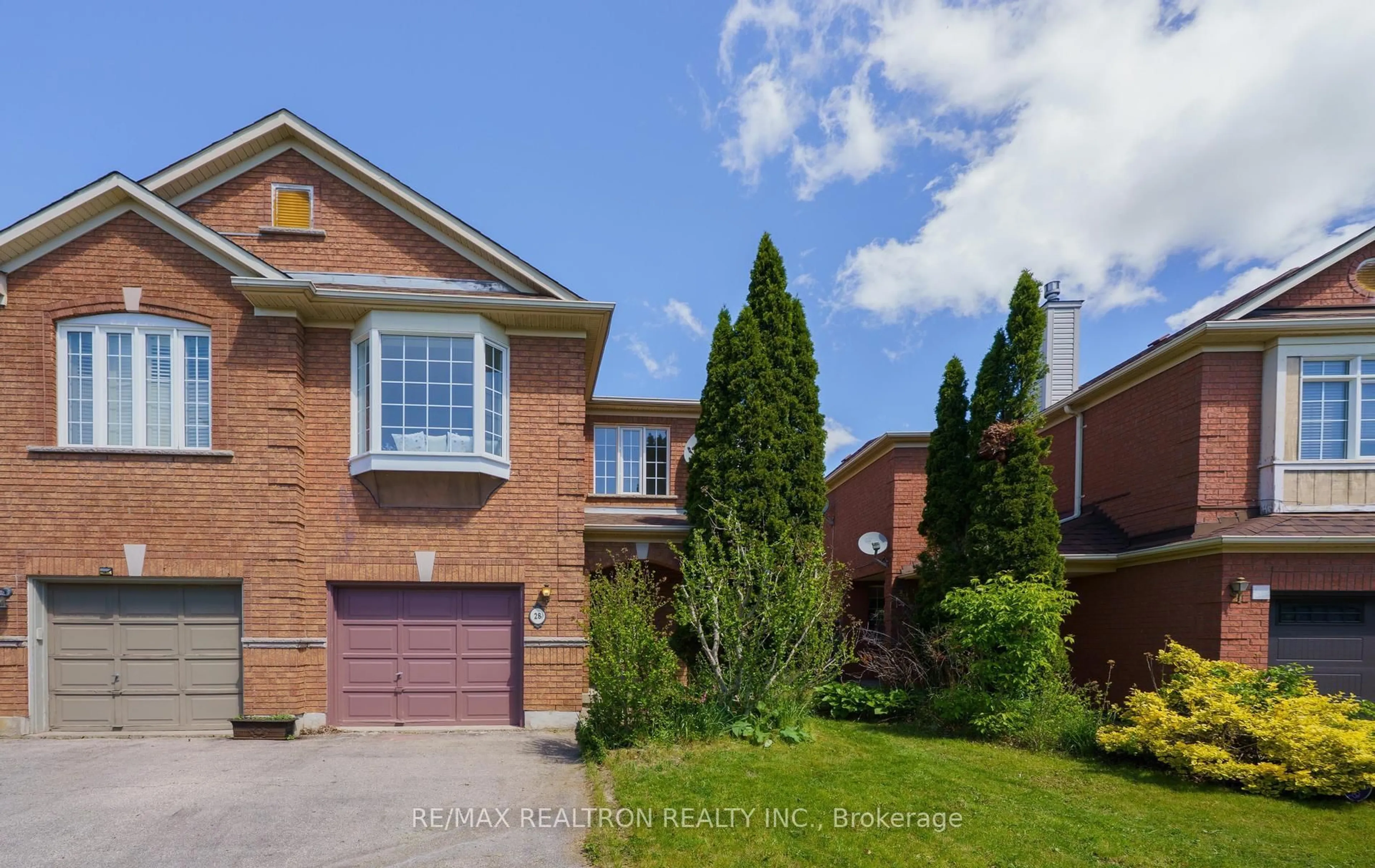 Home with brick exterior material, street for 28 Lioba Dr, Toronto Ontario M1L 4V1