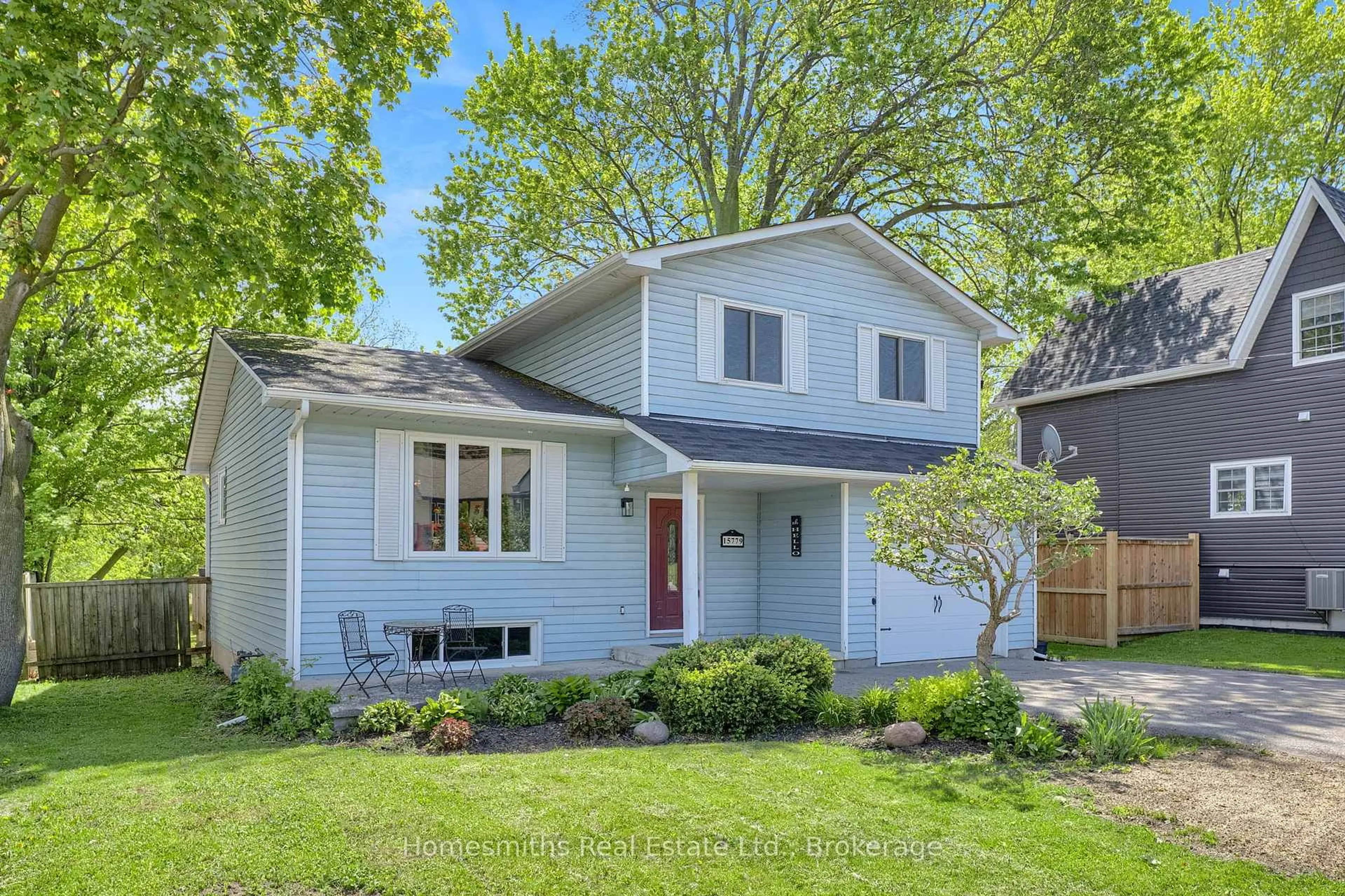 Home with vinyl exterior material, street for 15779 Simcoe St, Scugog Ontario L9L 1N5
