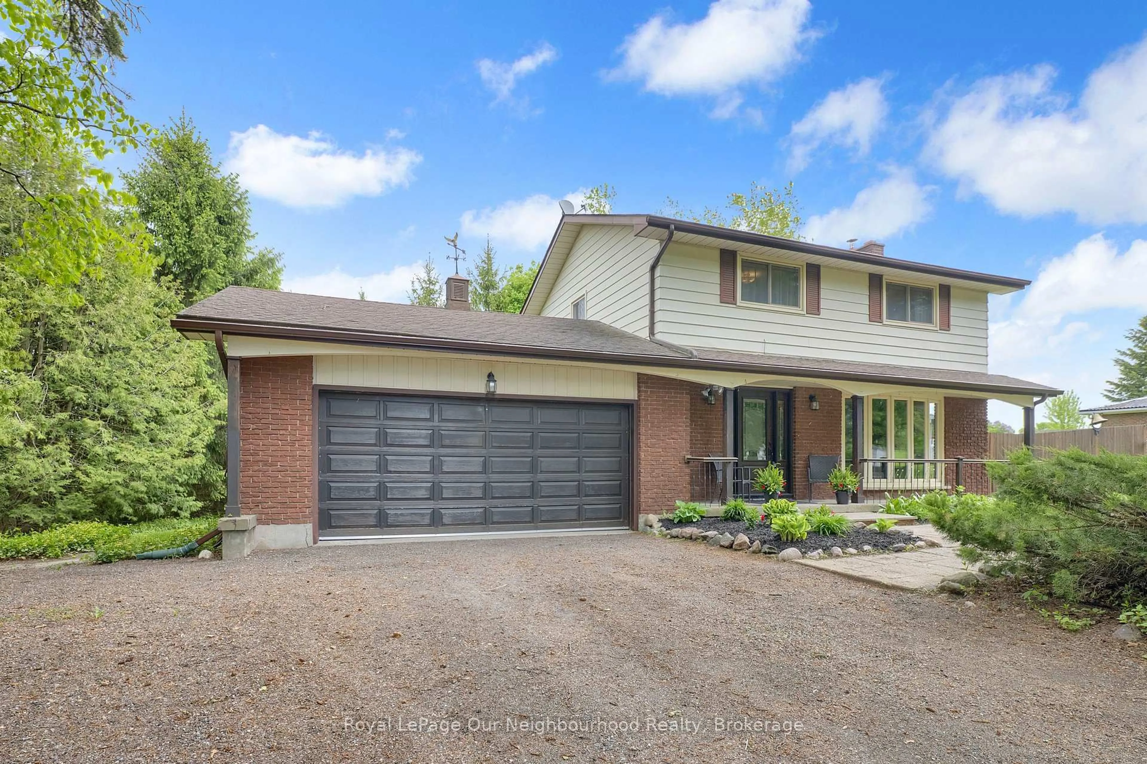 Home with brick exterior material, street for 7061 Carscadden Rd, Clarington Ontario L0B 1M0