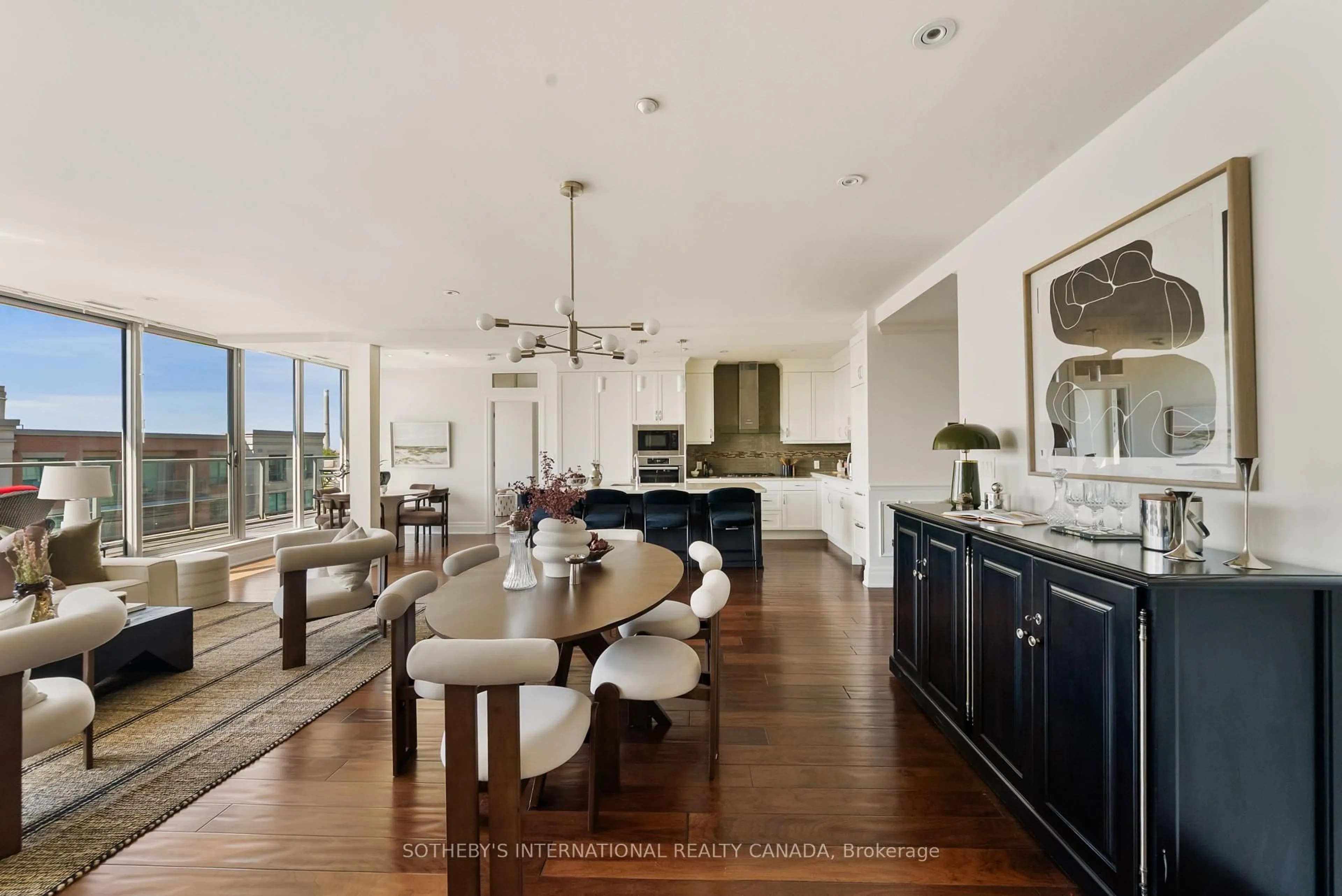 Open concept kitchen, unknown for 1 Rainsford Rd #501, Toronto Ontario M4L 3N5