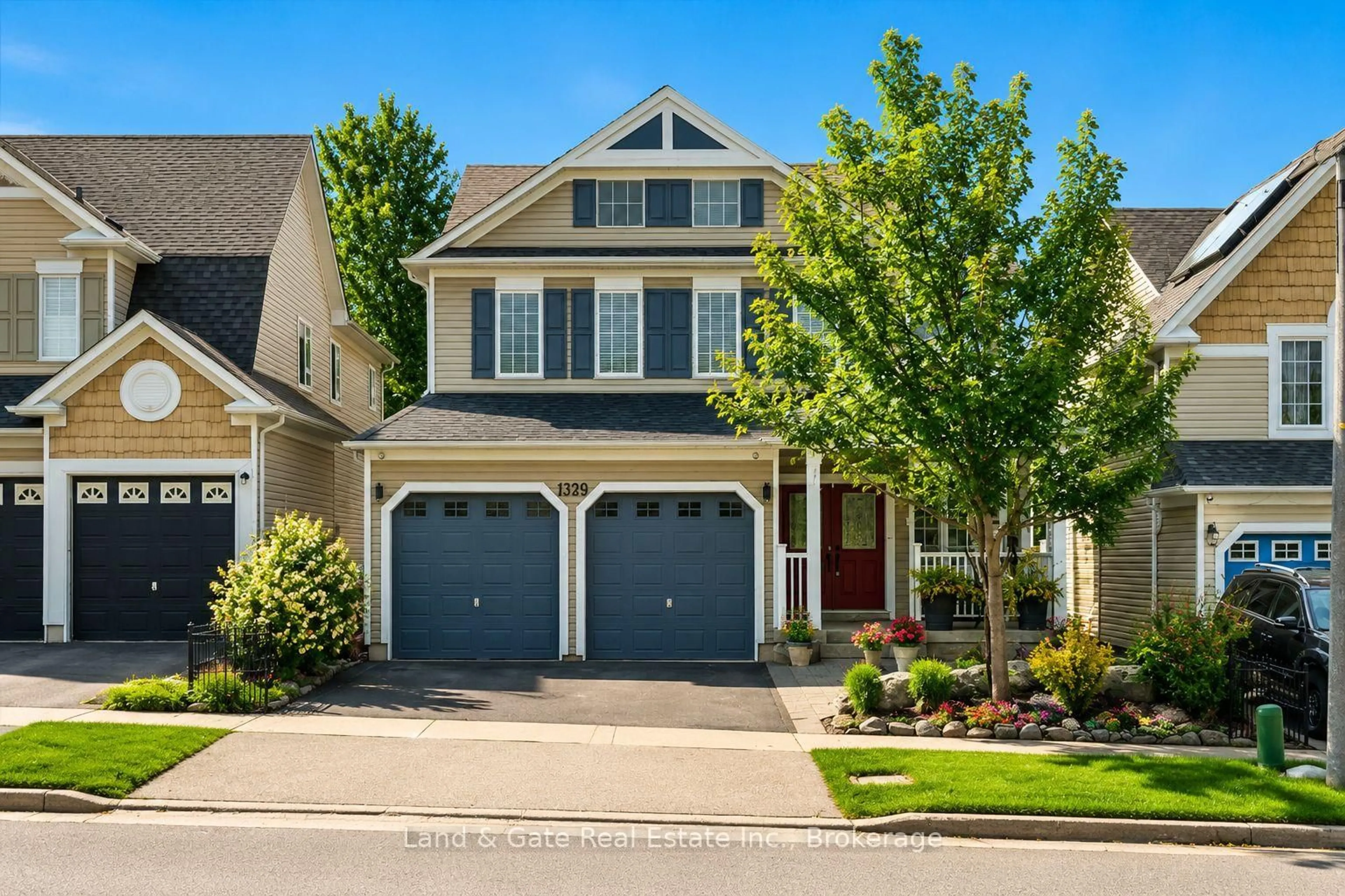 Home with vinyl exterior material, street for 1329 Coldstream Dr, Oshawa Ontario L1K 0B5