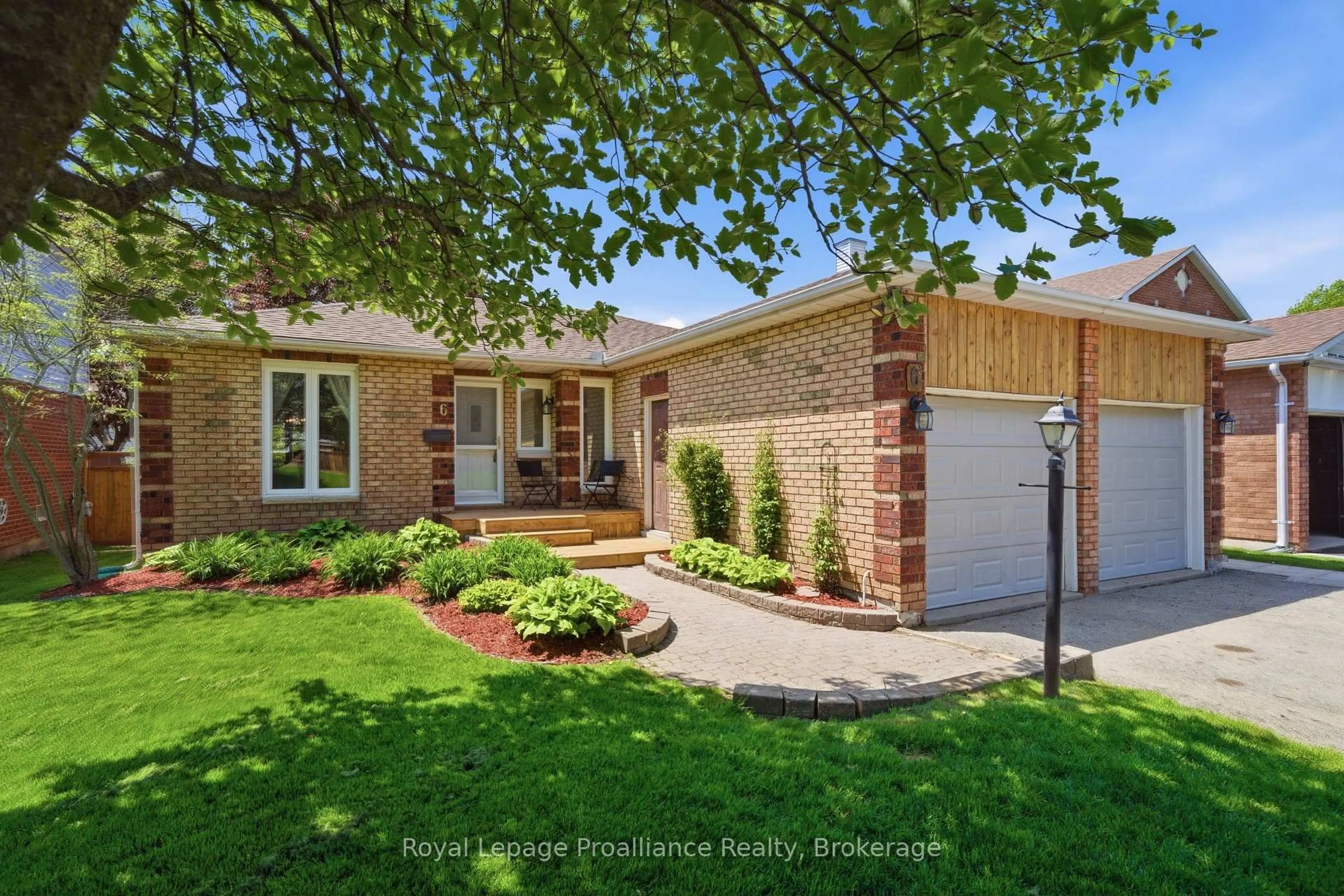 Home with brick exterior material, street for 6 Doncaster Cres, Clarington Ontario L1B 1E8