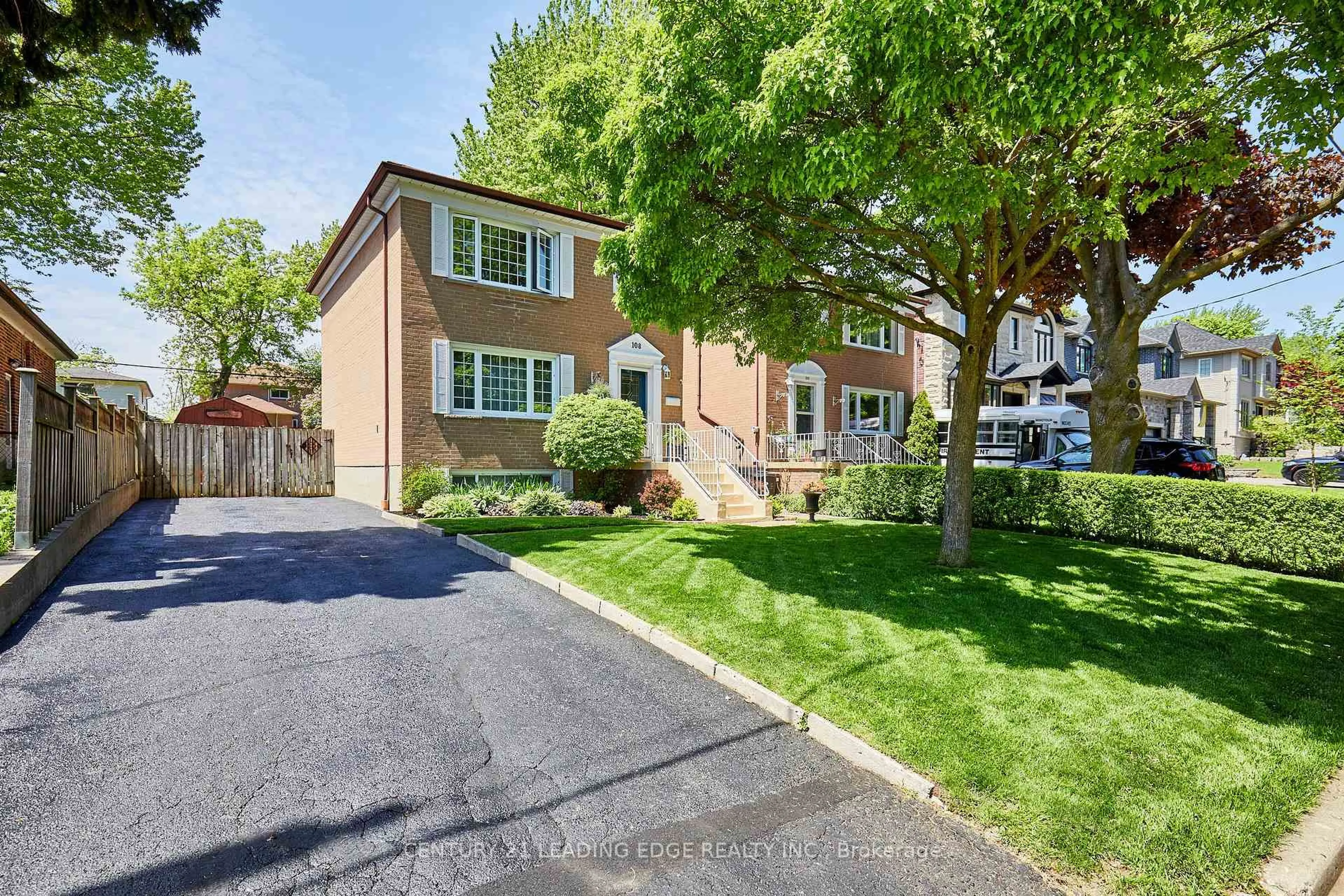 Home with brick exterior material, street for 108 Gradwell Dr, Toronto Ontario M1M 2N2