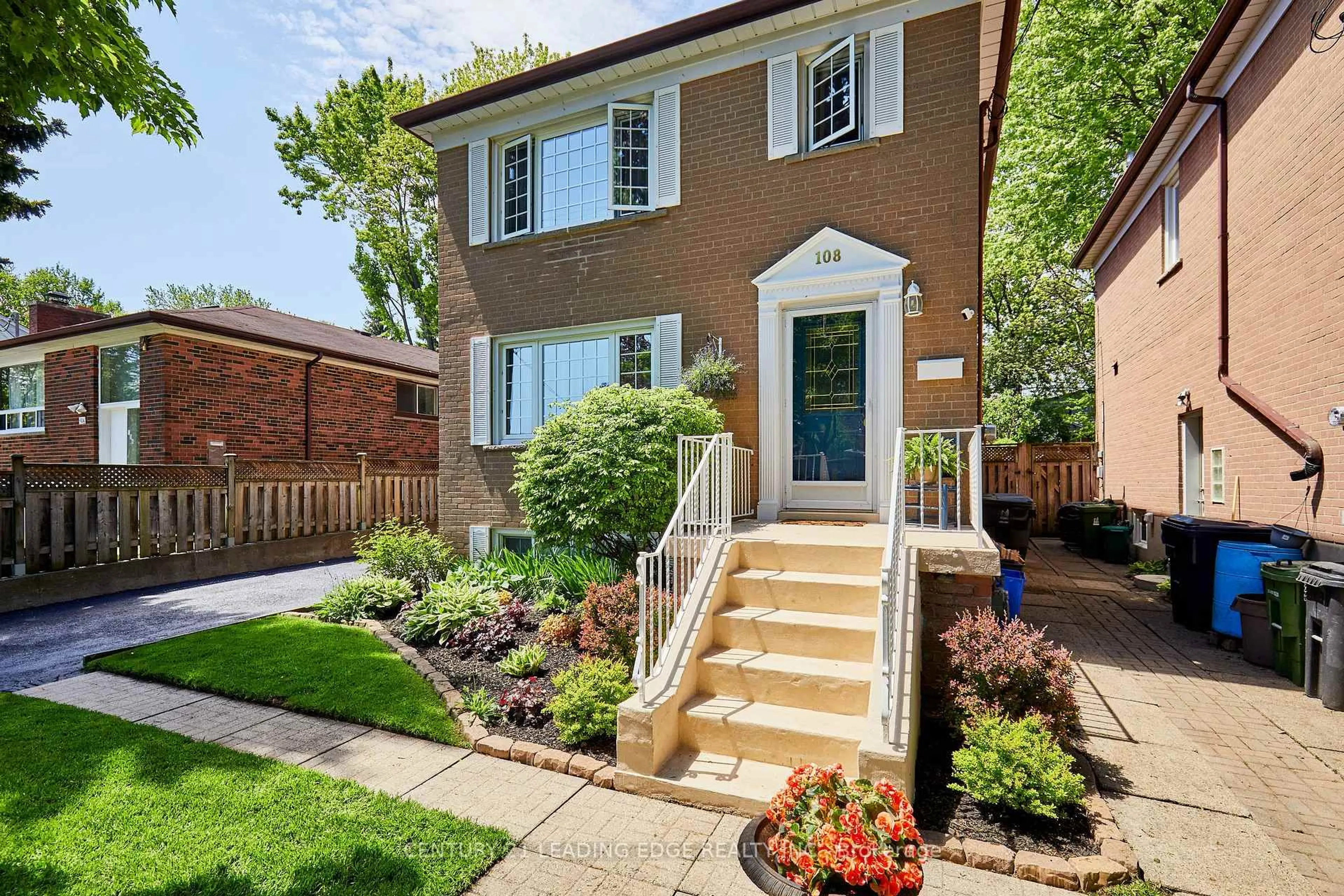 Home with brick exterior material, street for 108 Gradwell Dr, Toronto Ontario M1M 2N2