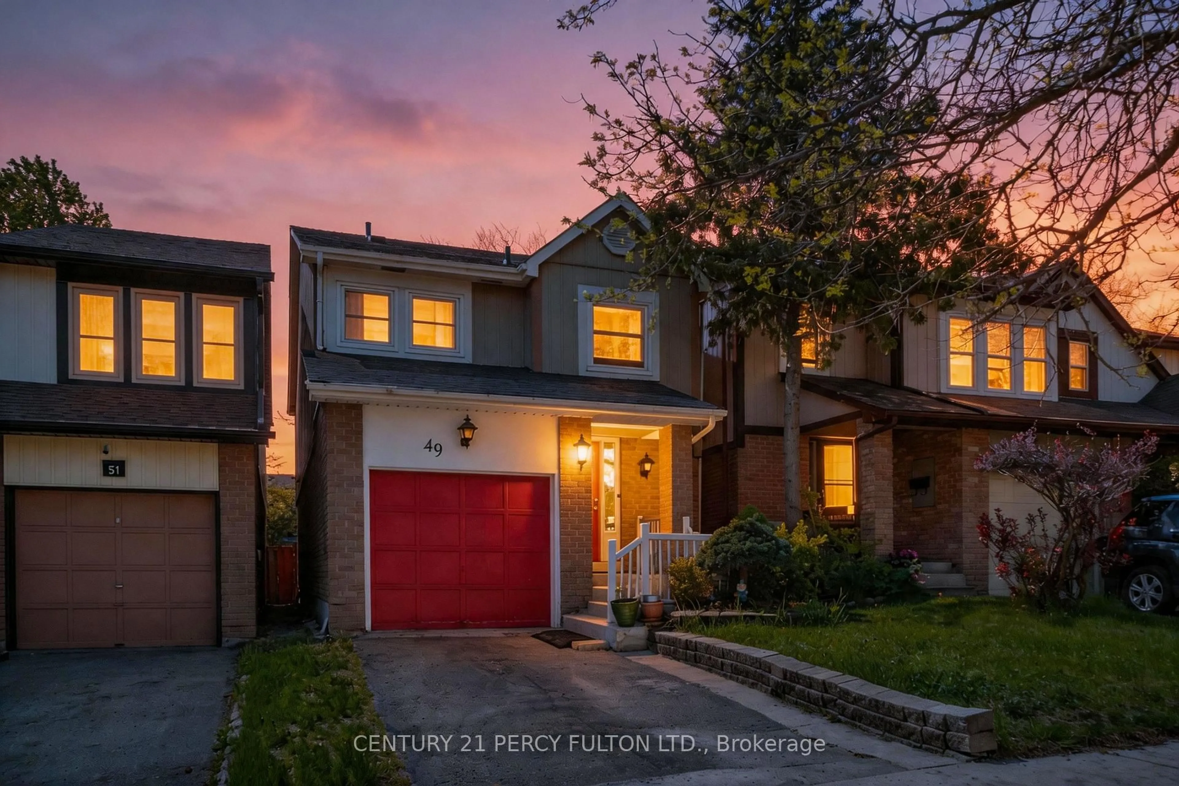 Home with brick exterior material, street for 49 Croach Cres, Toronto Ontario M1S 4H9
